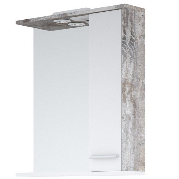 Мебель для ванной Corozo Лорена 65, цвет белый / антик