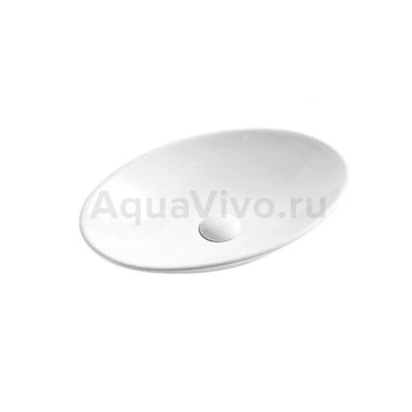 Раковина Weltwasser SK Elbach 10255 накладная, 50x36 см, цвет белый глянец