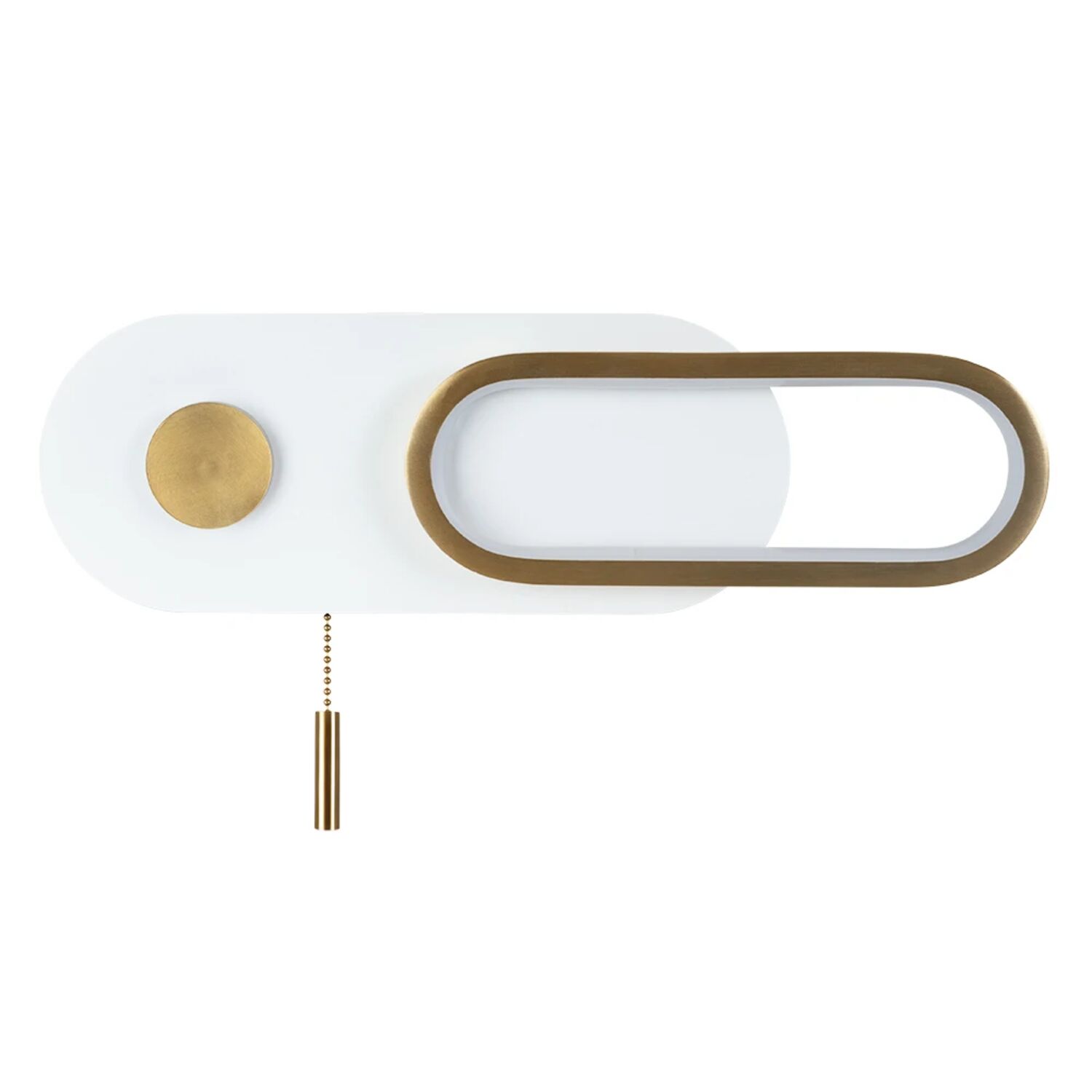 Настенный светильник Arte Lamp Lucas A2602AP-10WH, арматура белый, плафон акрил белый
