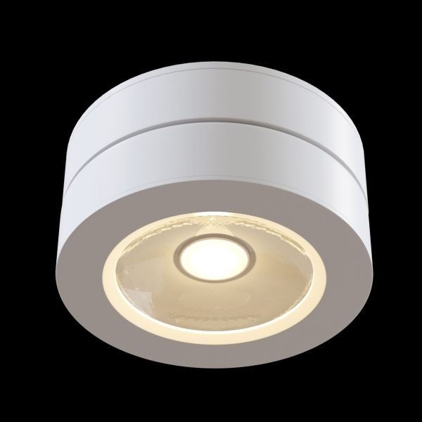 Потолочный светильник Maytoni Technical Magic C022CL-L7W, арматура белая, плафон металл белый