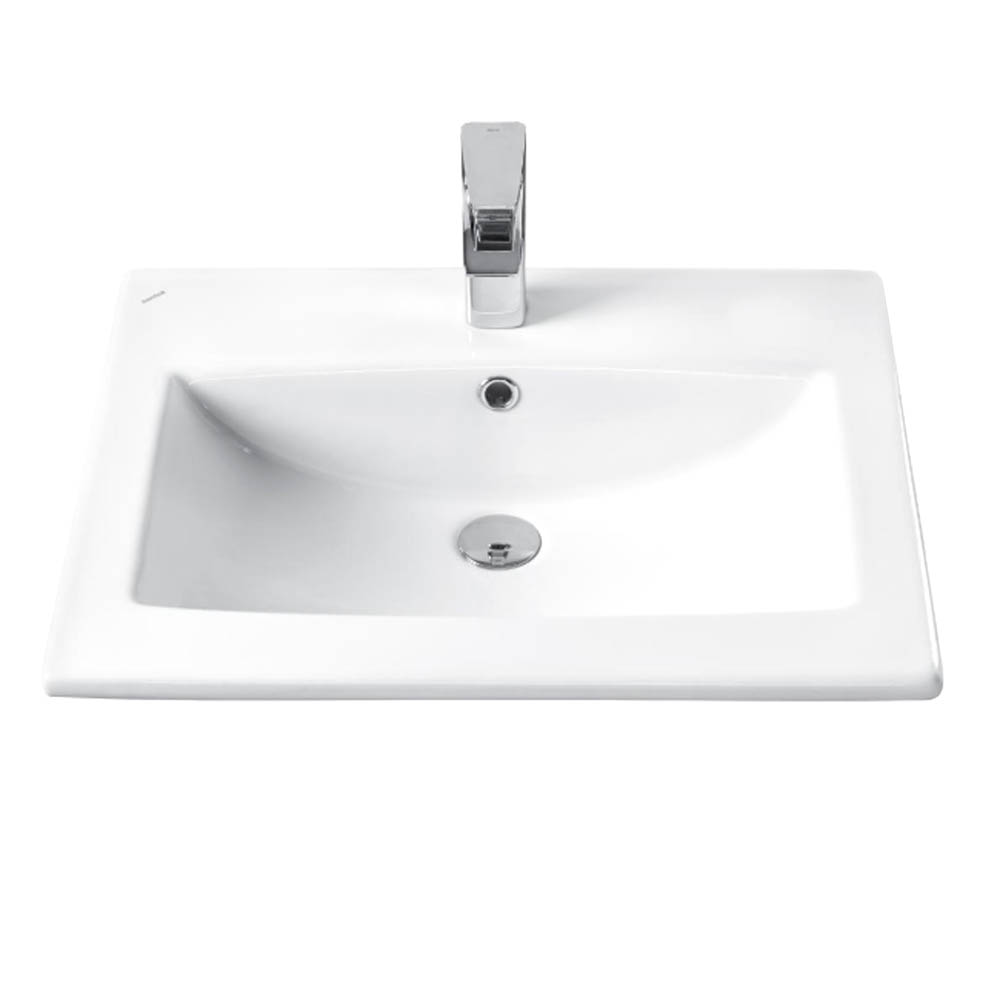 Мебель для ванной Оника Марви 60, цвет белый / мокко