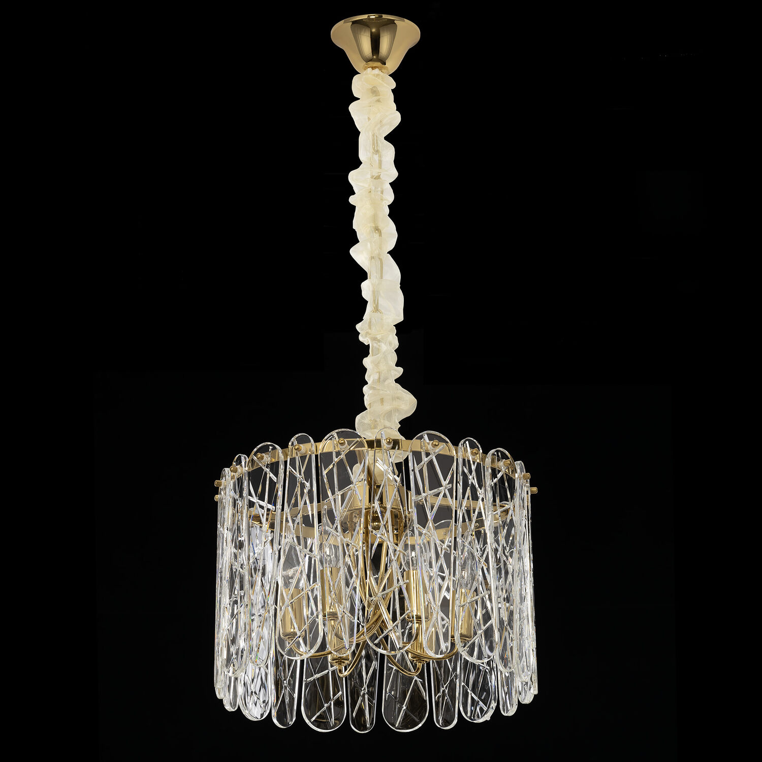 Подвесная люстра Citilux Talla CL318262, арматура золото - фото 1