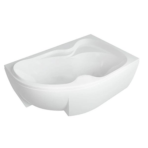 Акриловая ванна Акватек Вега 170x105, правая, цвет белый