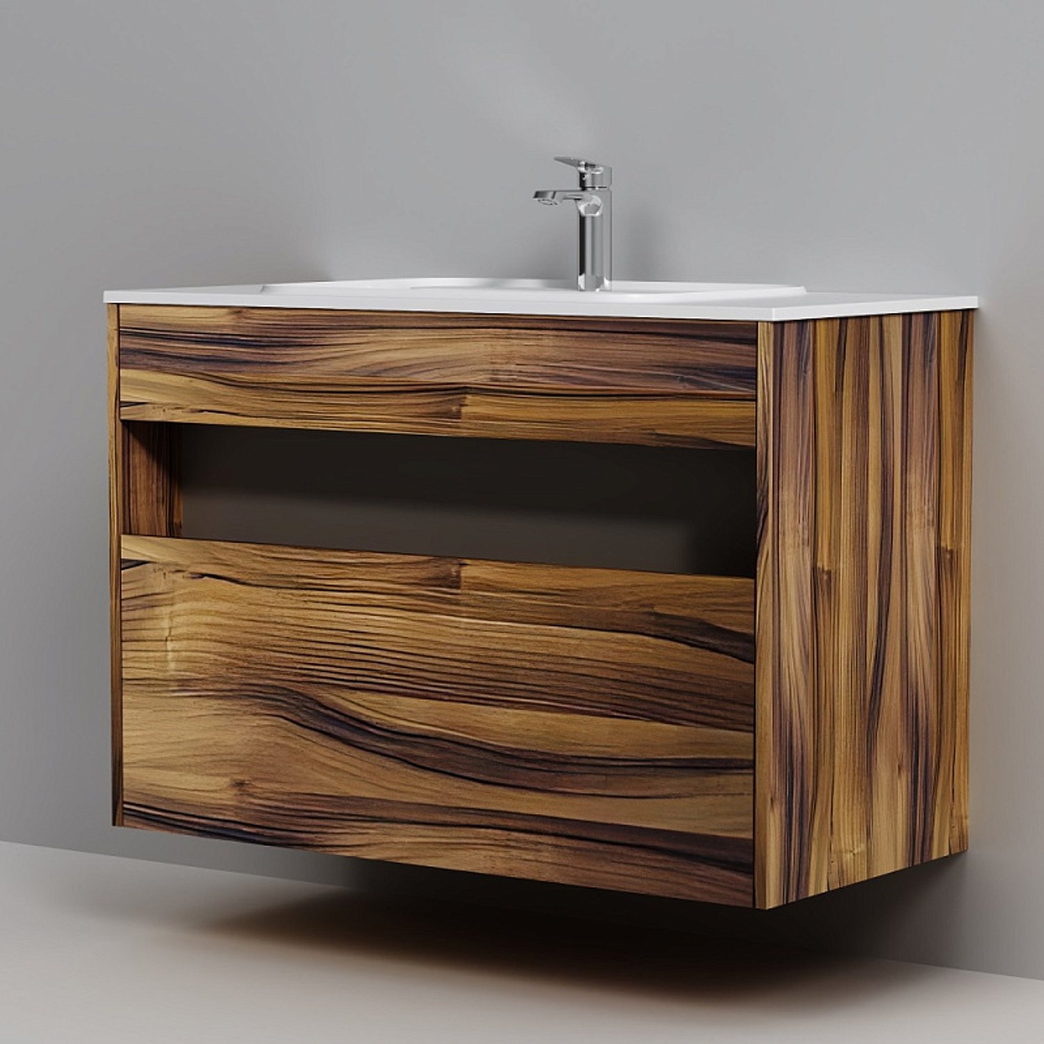 Тумба под раковину AM.PM Func 100, цвет дуб крафт