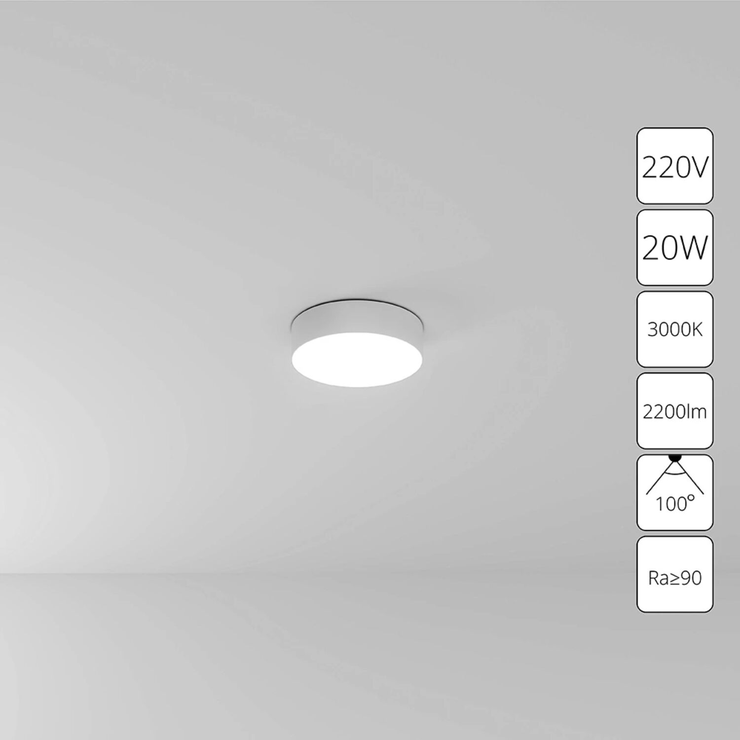 Потолочный светильник Arte Lamp Fado A7320PL-1WH, арматура белая   