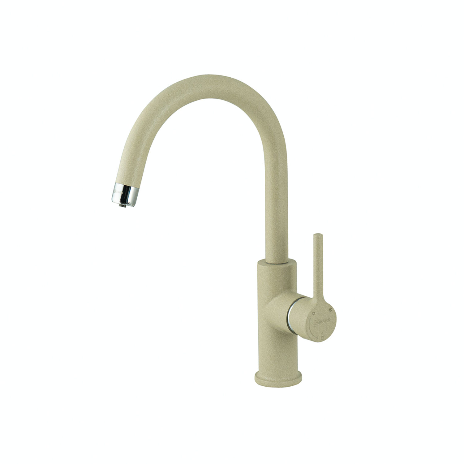 Смеситель Lemark Comfort LM3073PBG для кухни, под фильтр, цвет бежевый