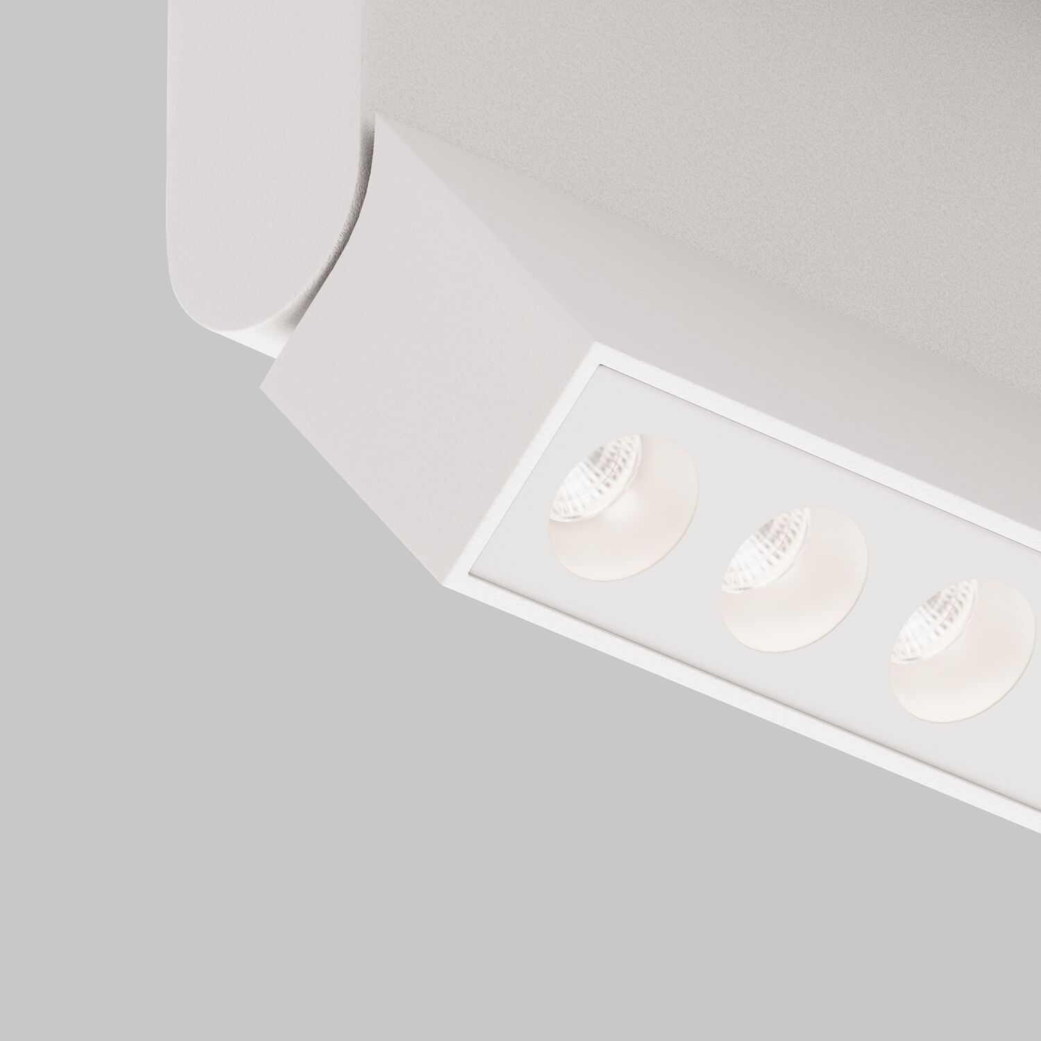 Потолочный светильник Maytoni Points rot C136CL-12W4K-W, арматура белая    - фото 1