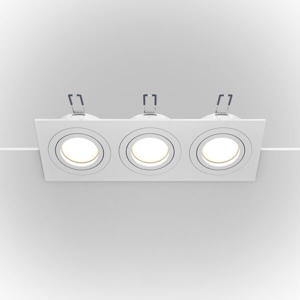Точечный светильник Maytoni Technicali Atom DL024-2-03W, арматура белая