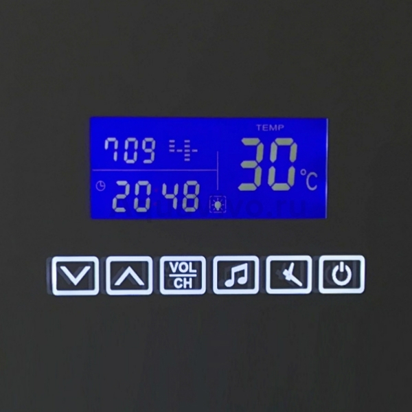 Зеркало Belbagno SPC-RNG-800-LED-TCH-RAD 80x80, с подсветкой, Bluetooth, термометром, радио и сенсорным выключателем - фото 1