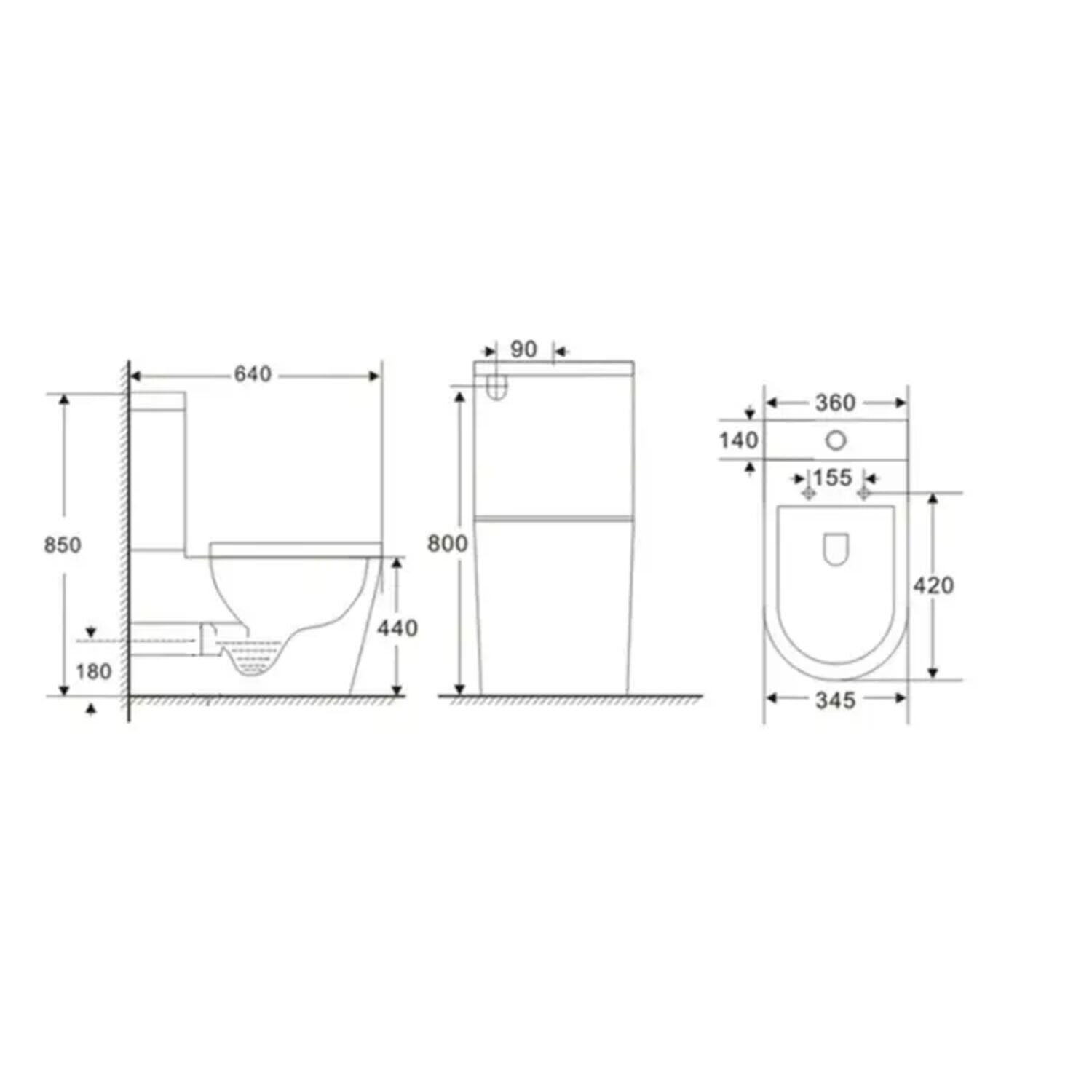 Унитаз CeruttiSPA Maiella CT10314 напольный, безободковый, с сиденьем микролифт, цвет белый - фото 1