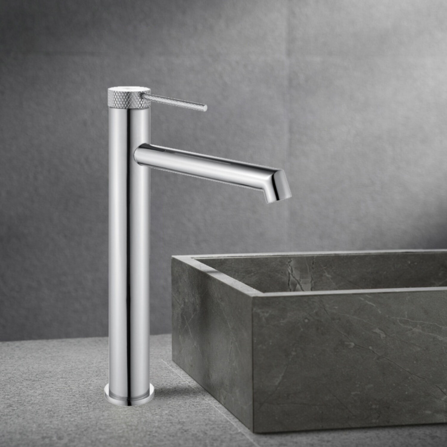 Смеситель Vincea Rim VBF-2RM2CH для раковины, цвет хром - фото 1