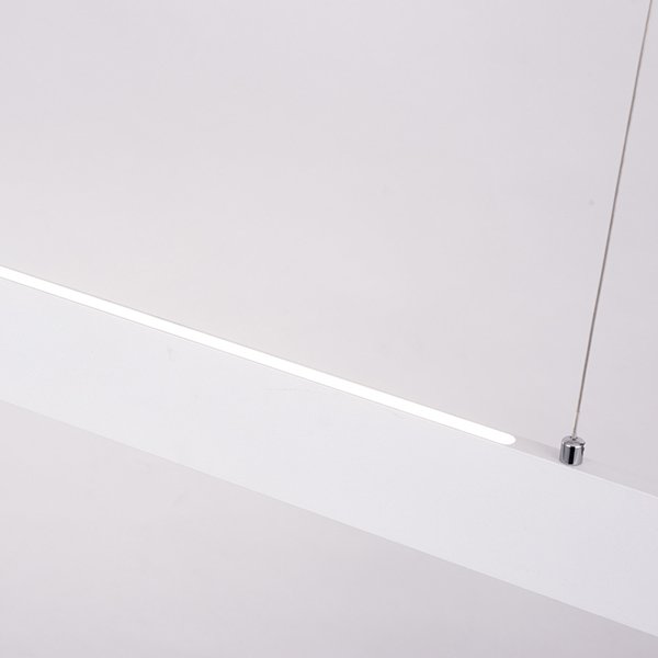 Подвесной светильник Arte Lamp Largo A2505SP-2WH, арматура белая, плафон акрил белый, 120х2 см