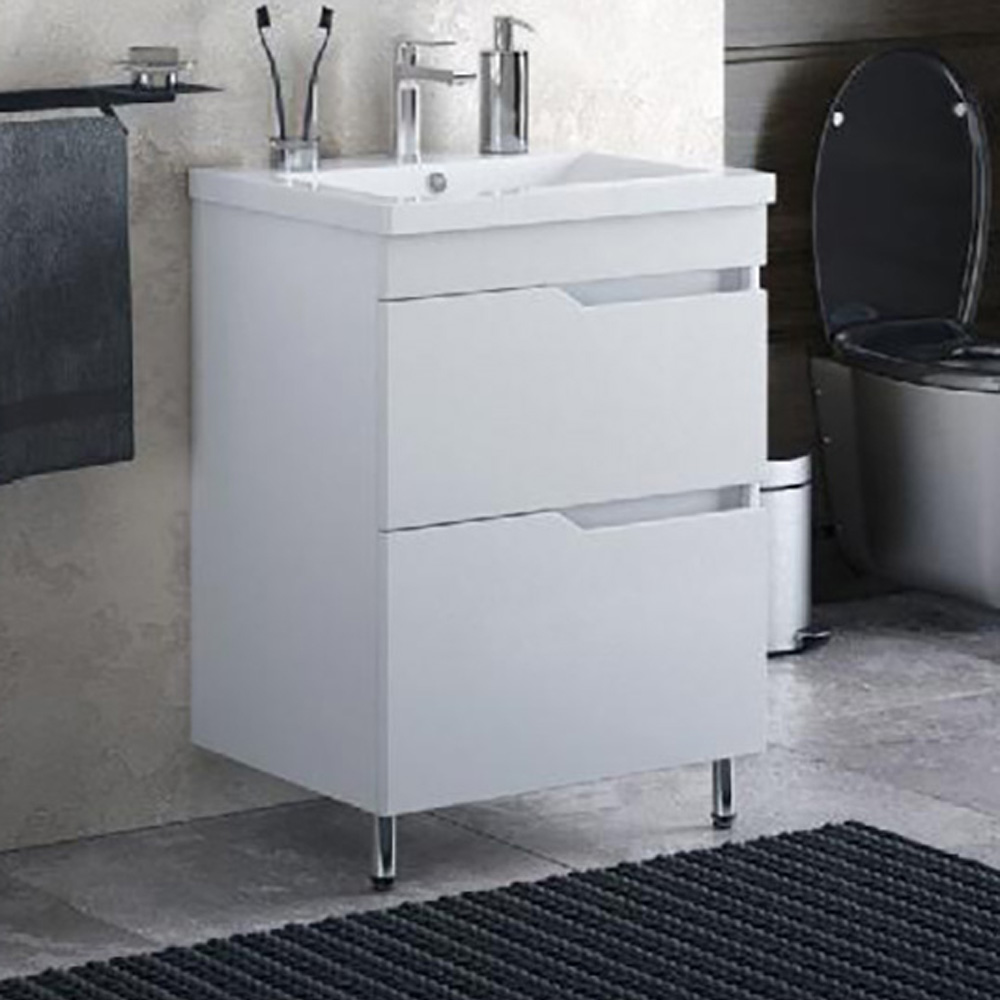 Мебель для ванной Corozo Теона Z2 70, цвет белый - фото 1