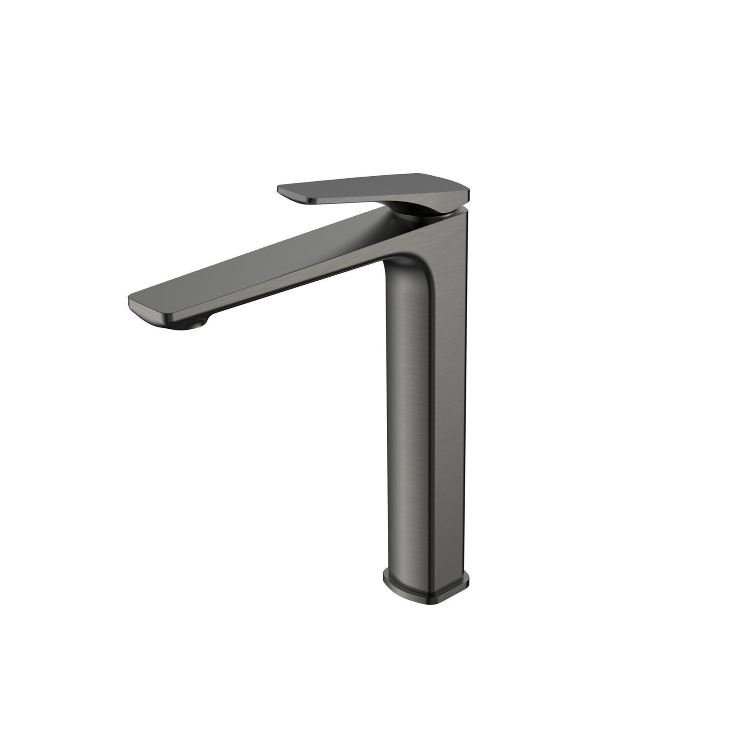 Смеситель Vincea Puro VBF-5P02GM для раковины, цвет вороненая сталь