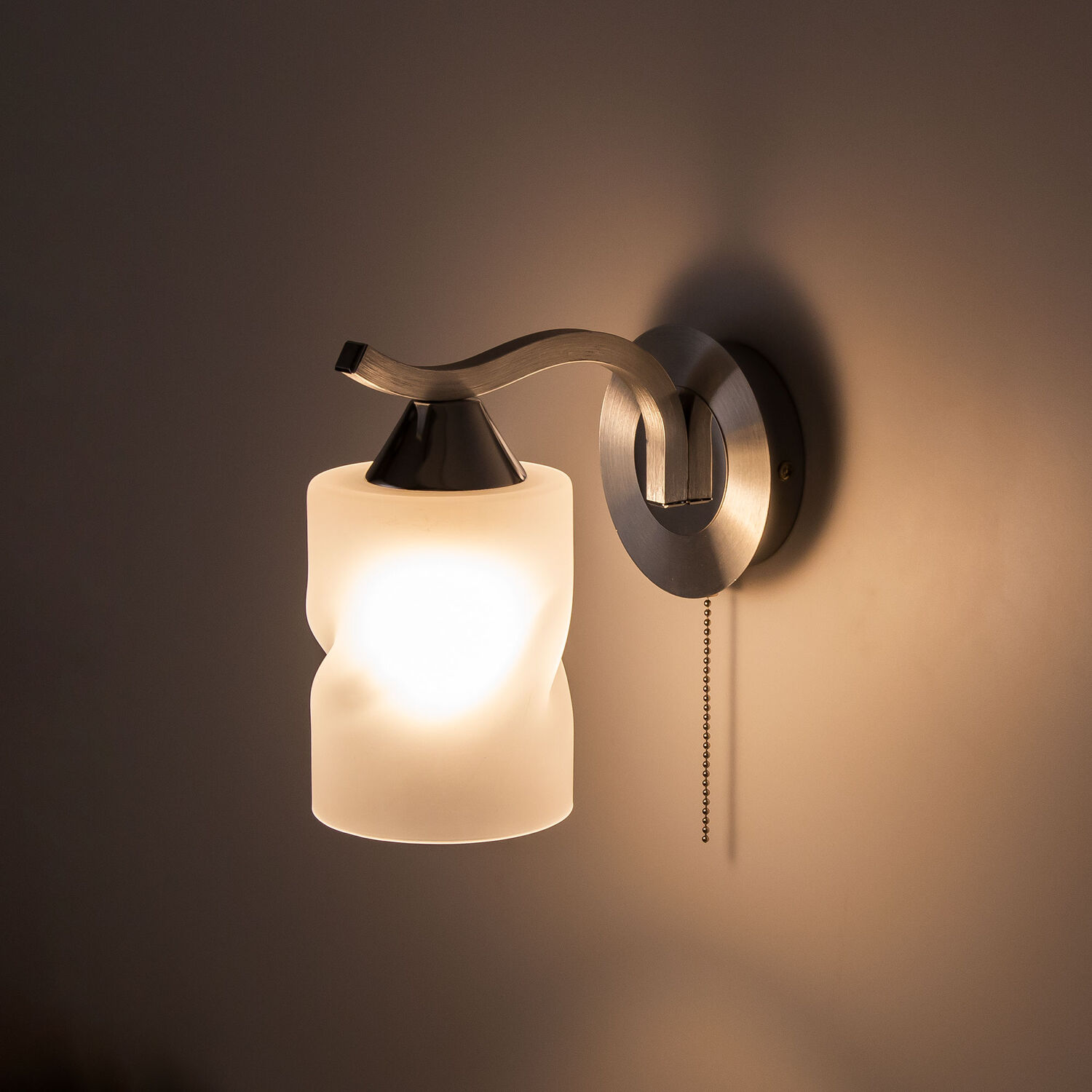 Бра Citilux Сиерра CL119410, арматура алюминий, плафоны стекло прозрачное - фото 1