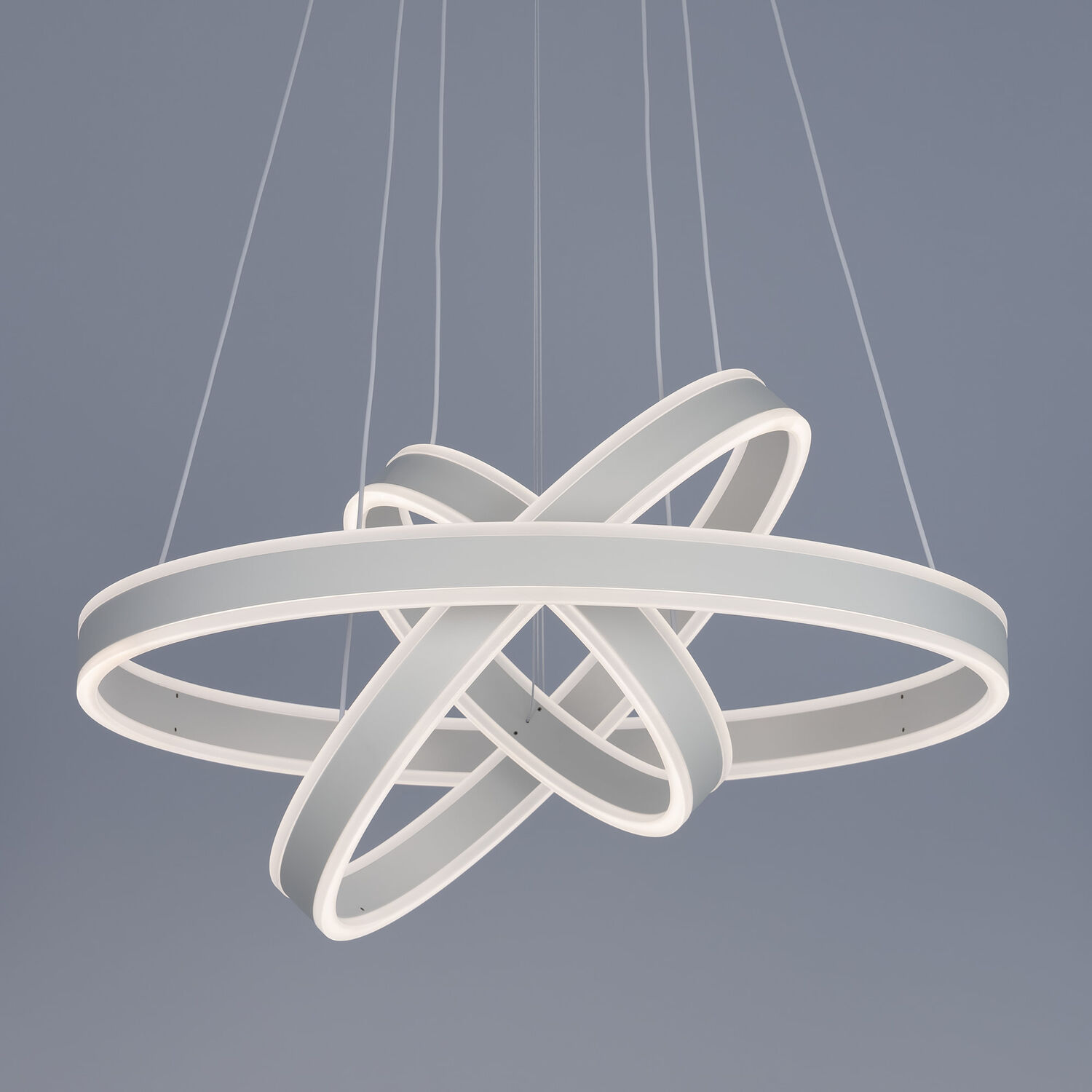 Подвесная люстра Citilux Дуэт CL719650, арматура белая - фото 1