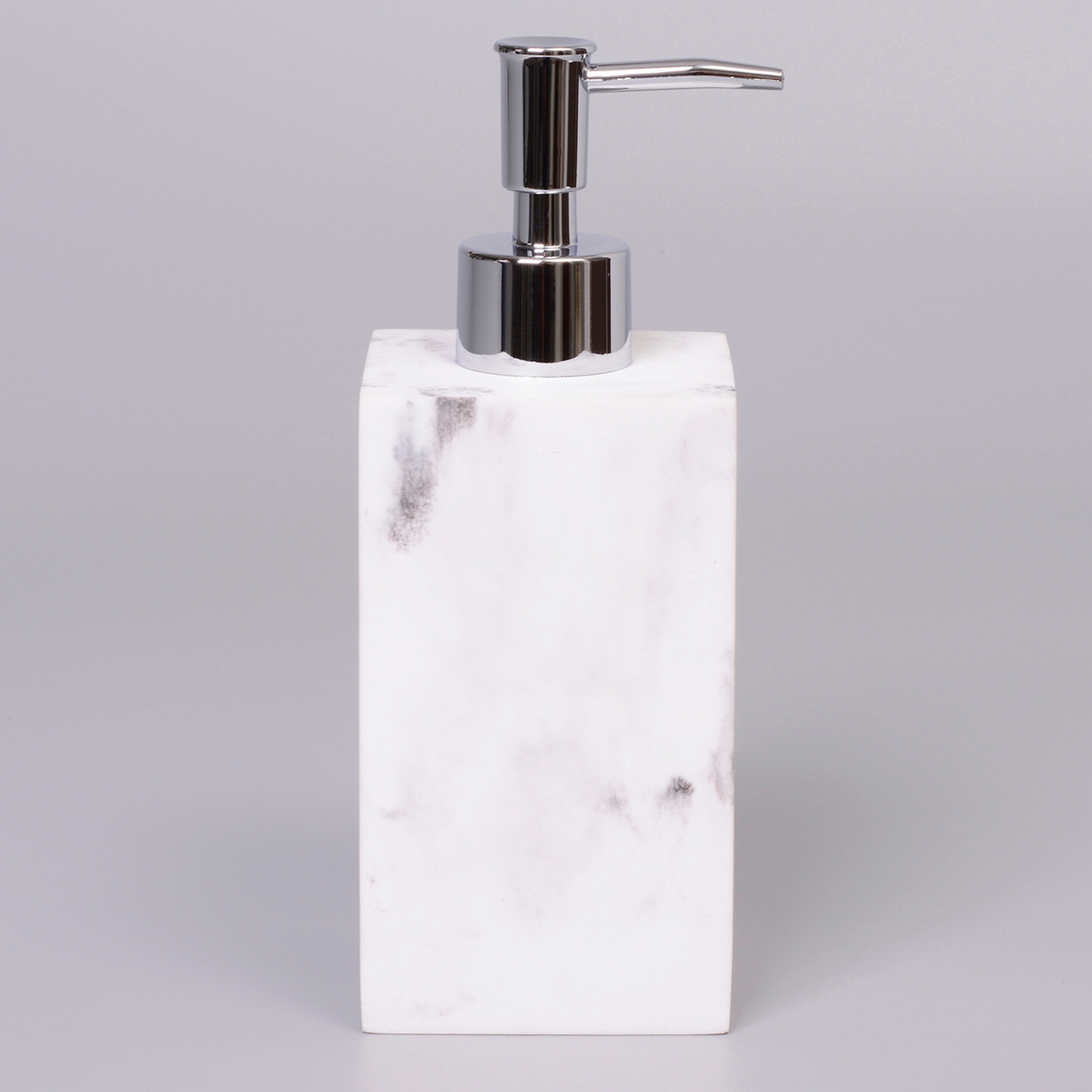 Дозатор WasserKRAFT Kammel K-9199 для жидкого мыла, настольный, цвет белый / серый - фото 1