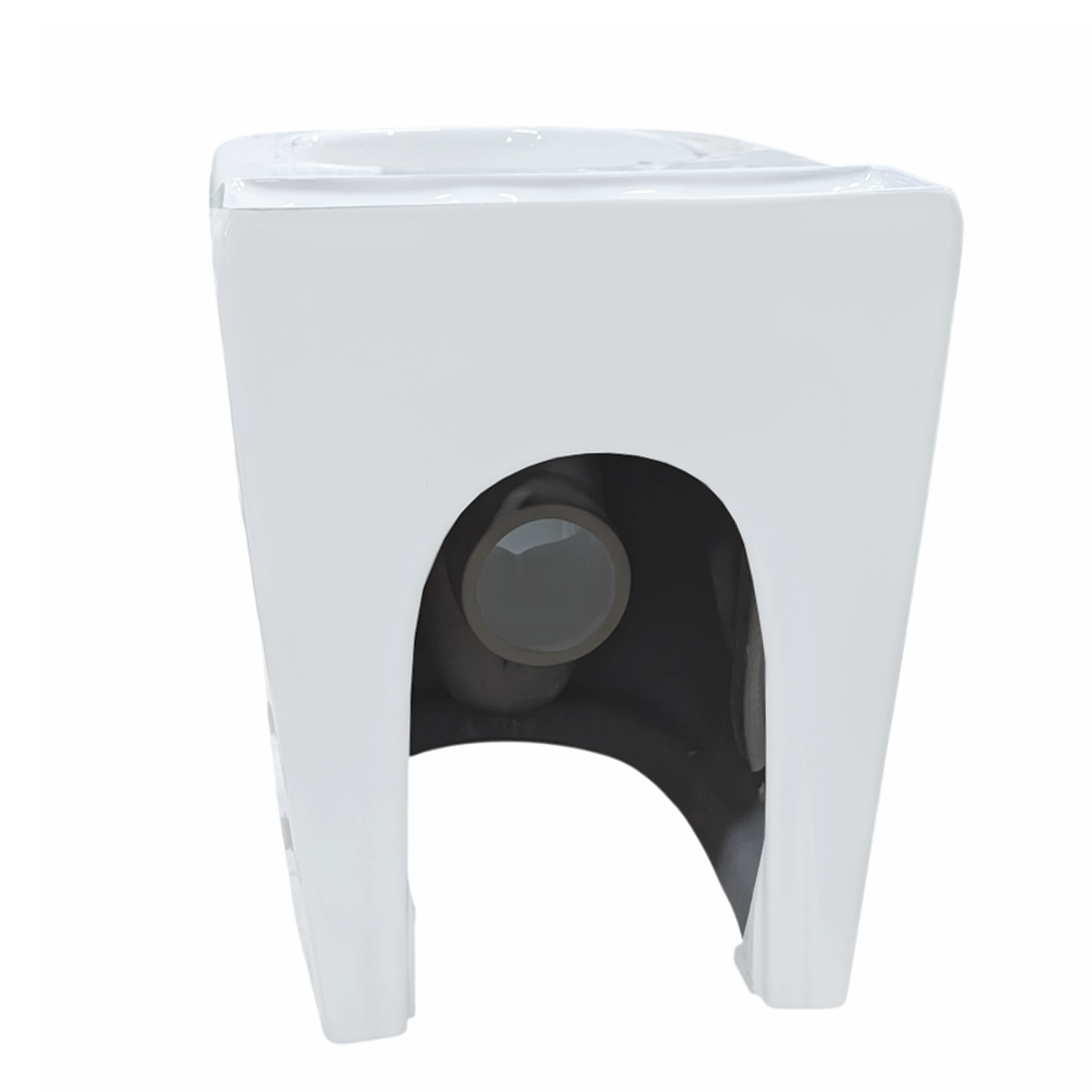 Унитаз Joki Herba T JK0822034 напольный, безободковый, смыв Торнадо, с сиденьем микролифт, цвет белый