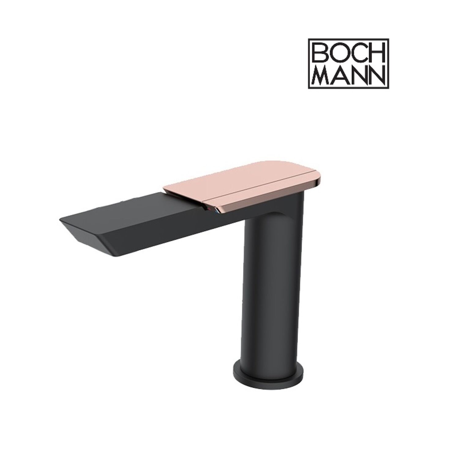 Смеситель Boch Mann Como BG BM10784 для раковины, цвет черный, ручка золото