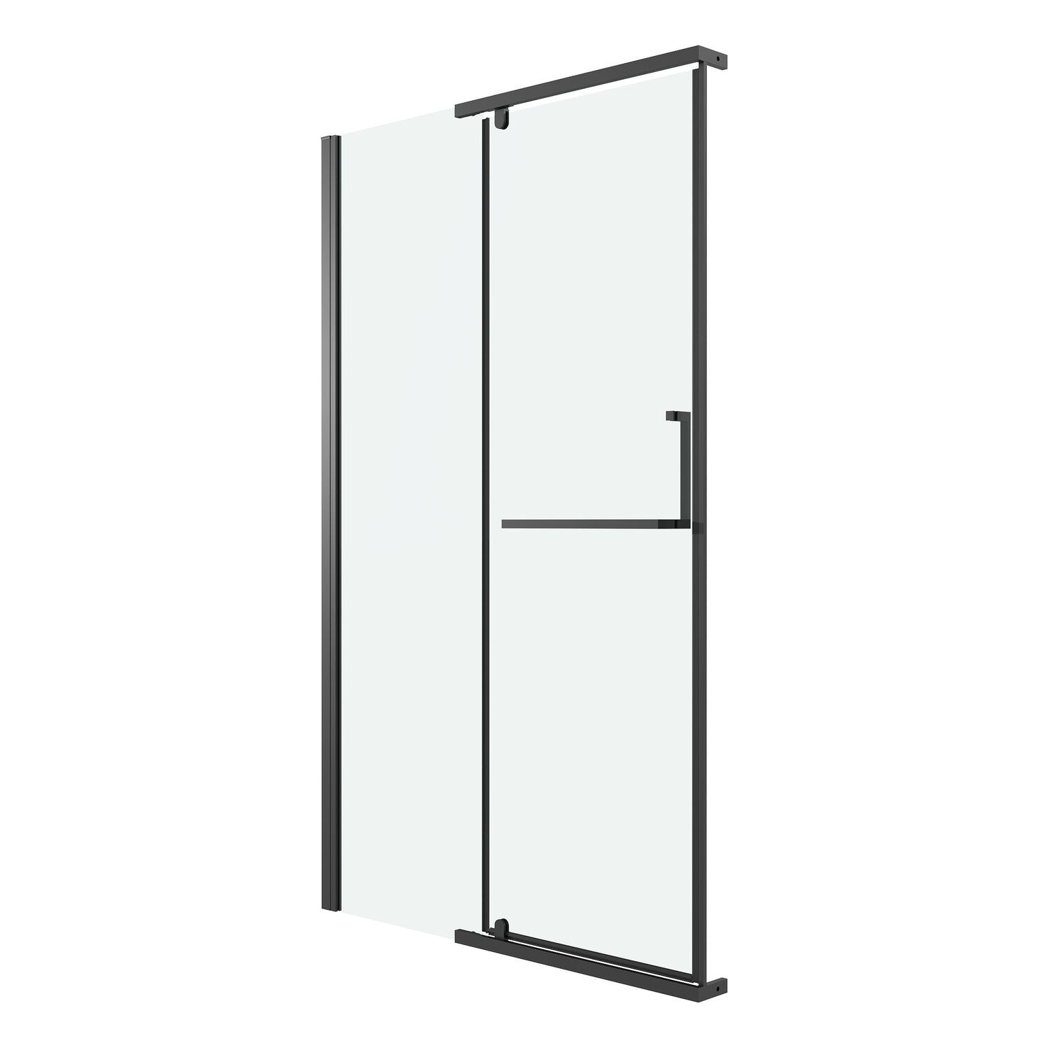 Душевая дверь Grossman Pragma 100.K33.03.100.21.00 100х195, стекло прозрачное, профиль черный матовый
