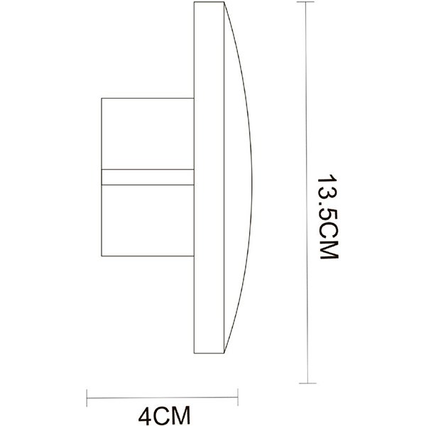 Настенный светильник Arte Lamp Nimbo A1506AP-1WH, арматура белая, плафон металл белый, 14х14 см - фото 1