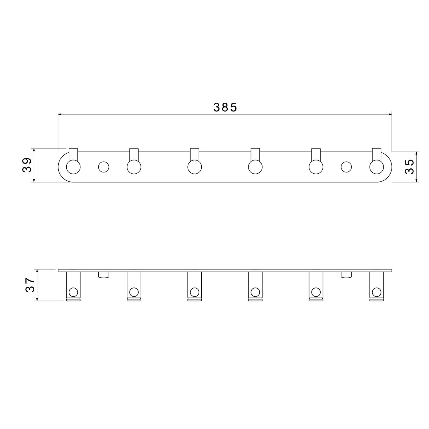Крючки Акватек Европа AQ4124BGM, цвет оружейная сталь - фото 1
