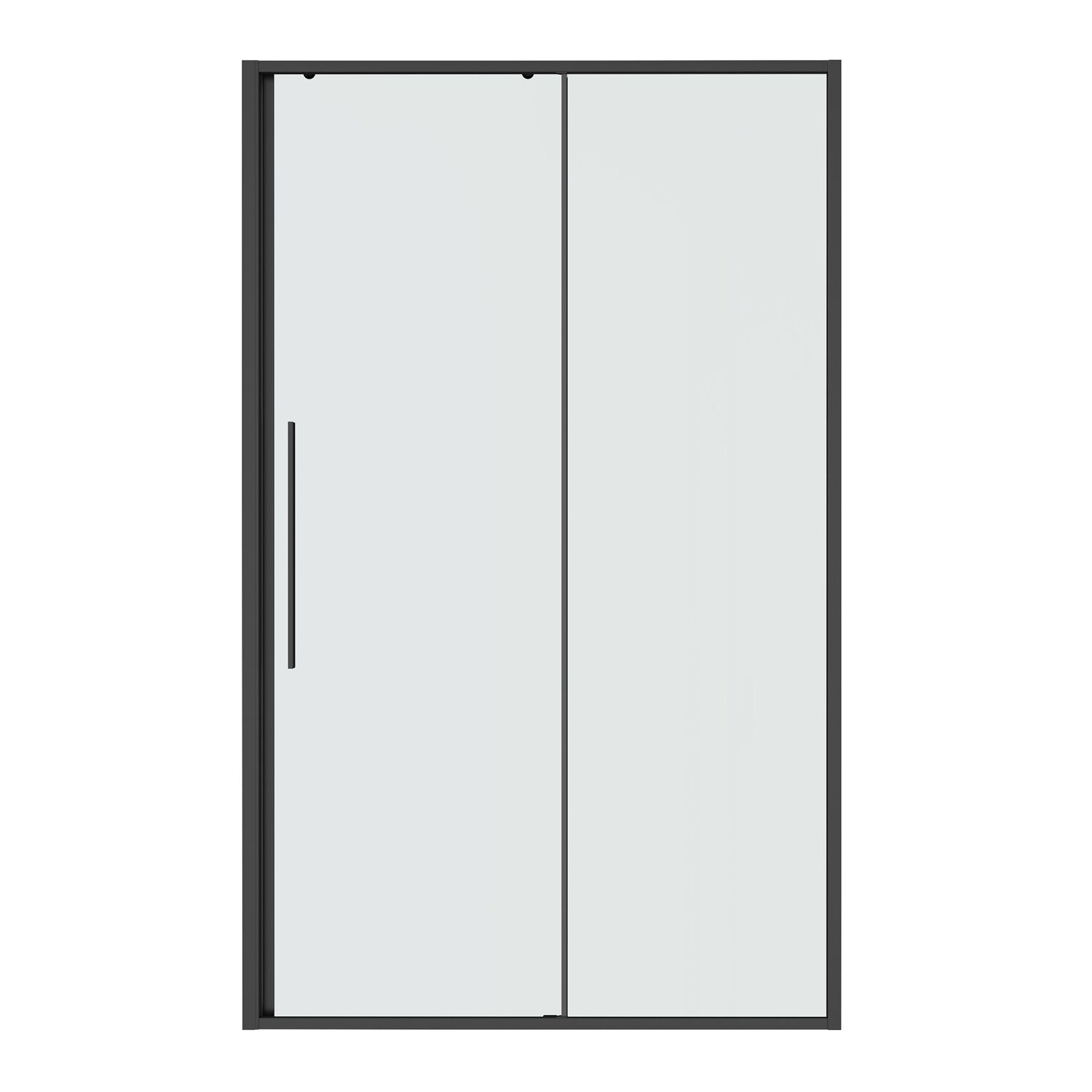 Душевая дверь Niagara Nova NG-34-12AGR 120x195, стекло прозрачное, профиль графит - фото 1