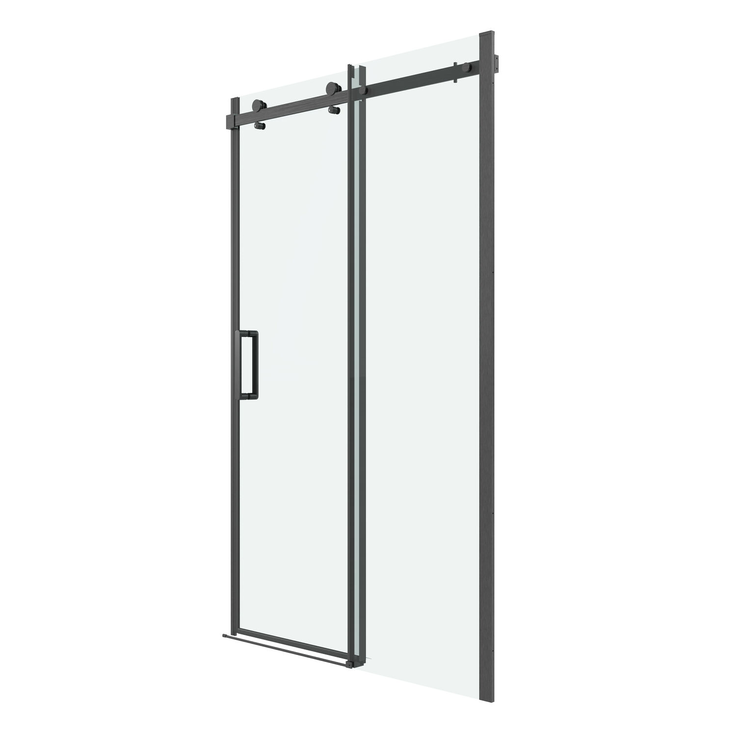 Душевая дверь Grossman Classic 100.K33.04.100.42.00 100х195, стекло прозрачное, профиль графит сатин