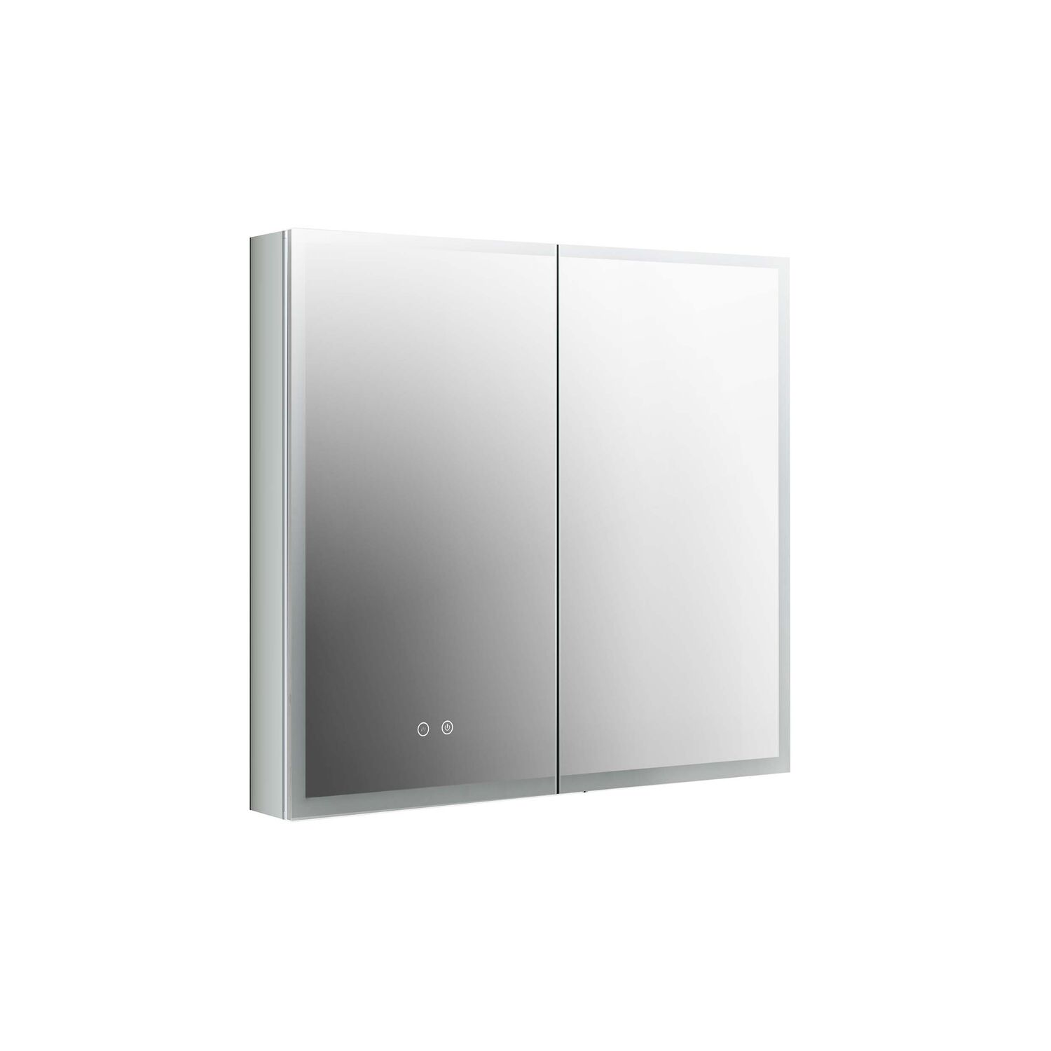 Шкаф-зеркало Акватек AQ7803B-MLC 80x70, с подсветкой