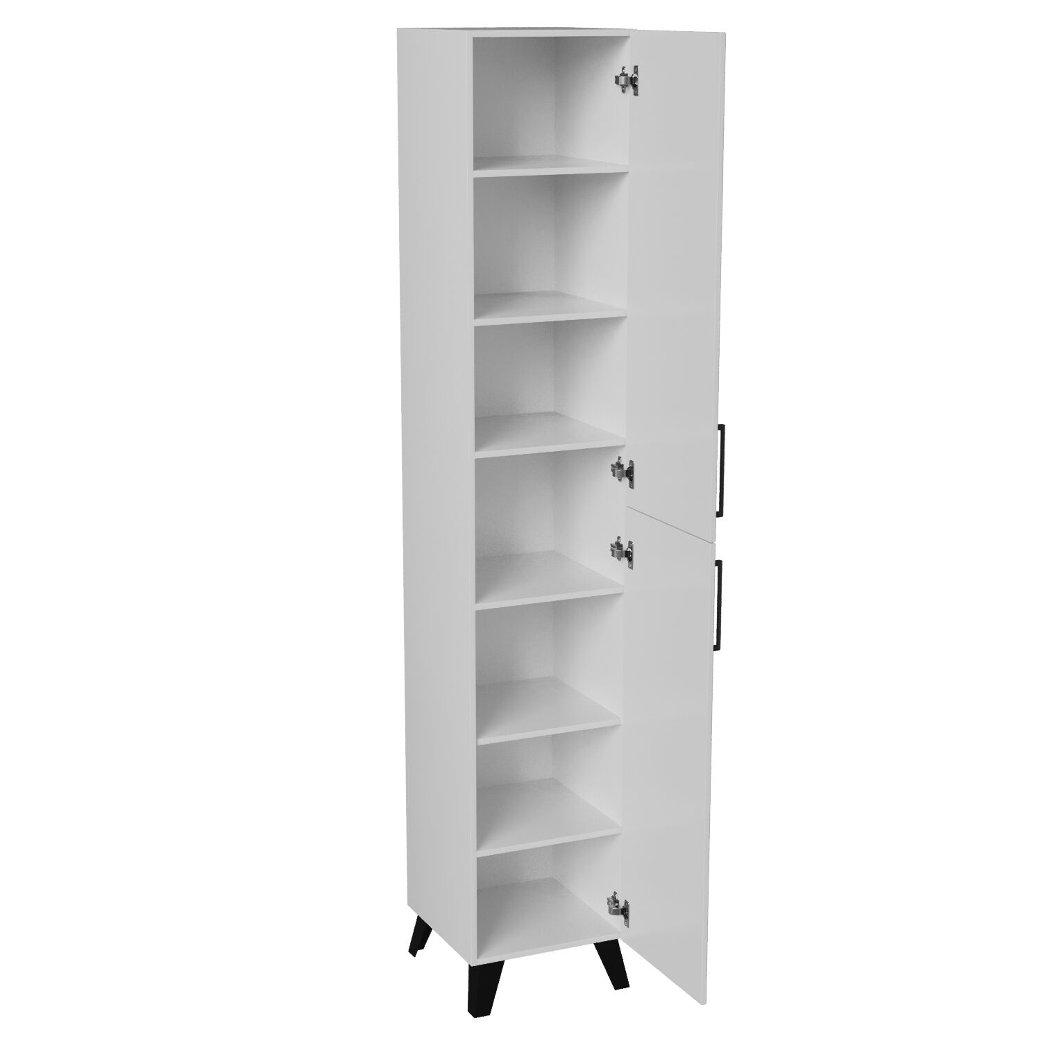 Шкаф-пенал Mixline Риф 35, цвет белый - фото 1