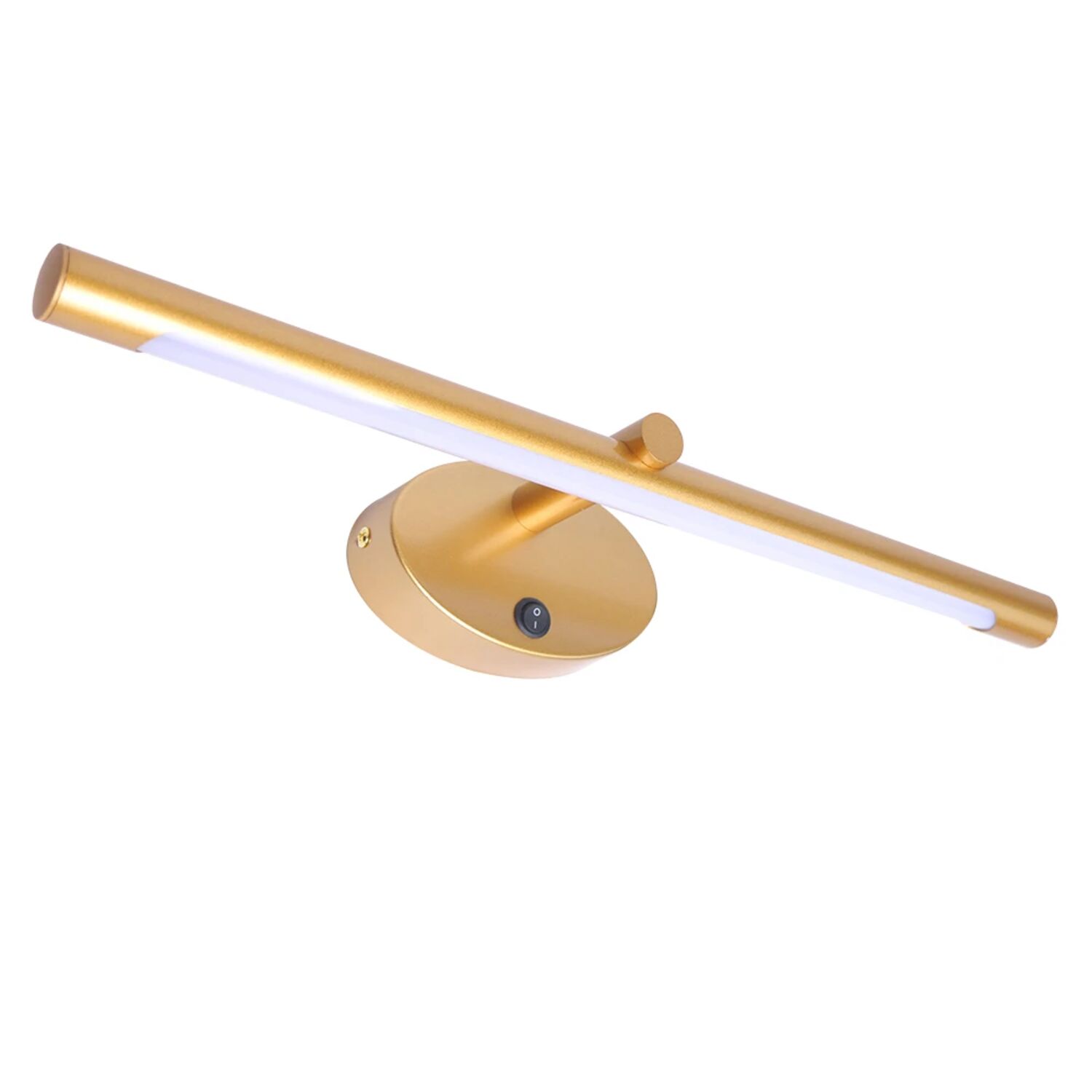 Подсветка объектов Arte Lamp Ronnie A8025AP-1GO, арматура золото, плафон металл / акрил золото