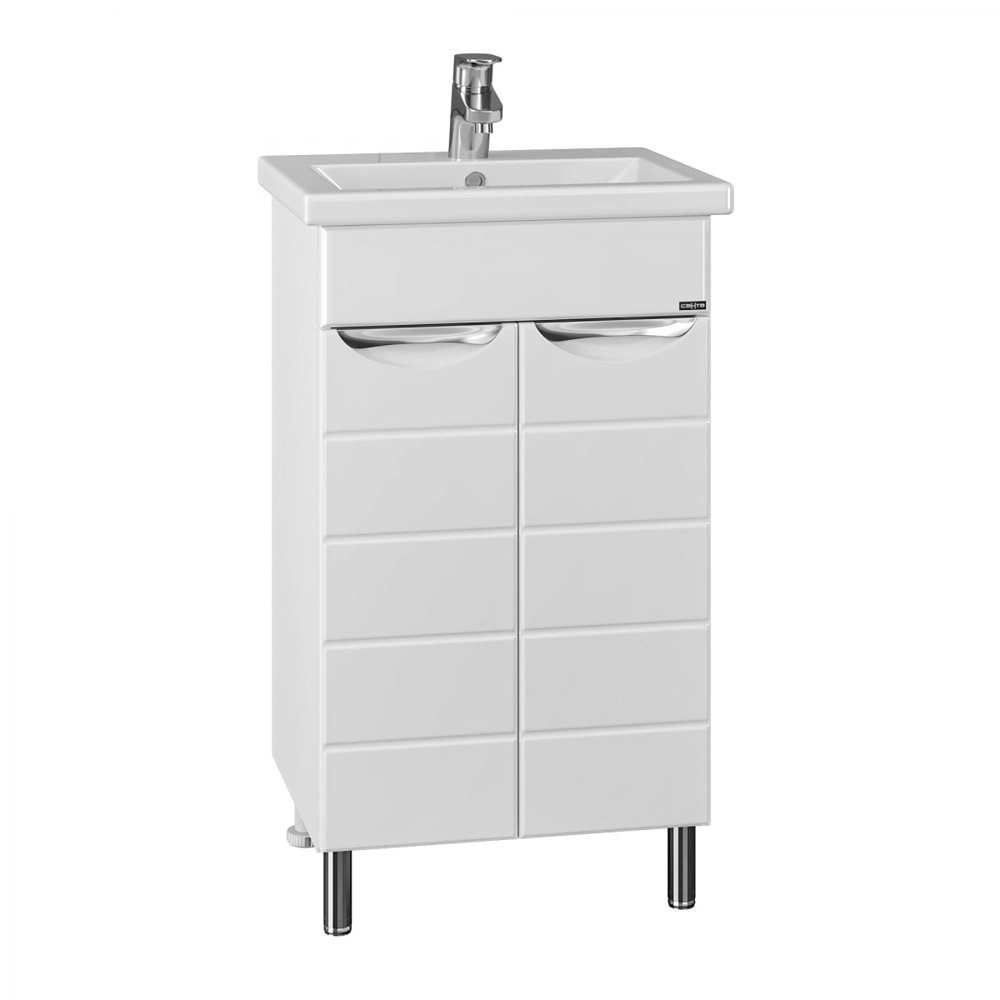 Тумба Санта Родос 50, под раковину Фостер, цвет белый - фото 1