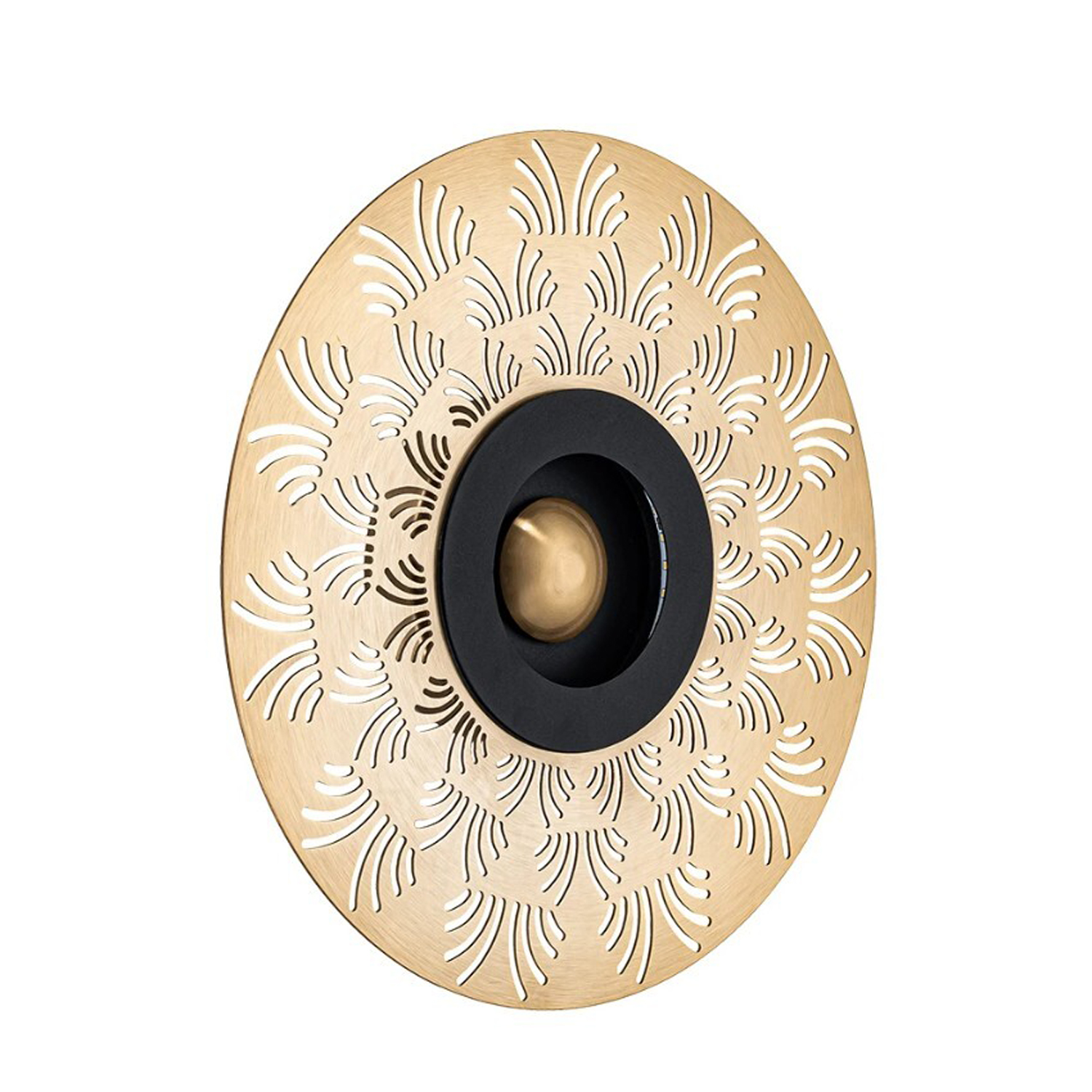 Декоративная подсветка Arte Lamp Biscotto A2643AP-1GO, арматура золото, плафон акрил
