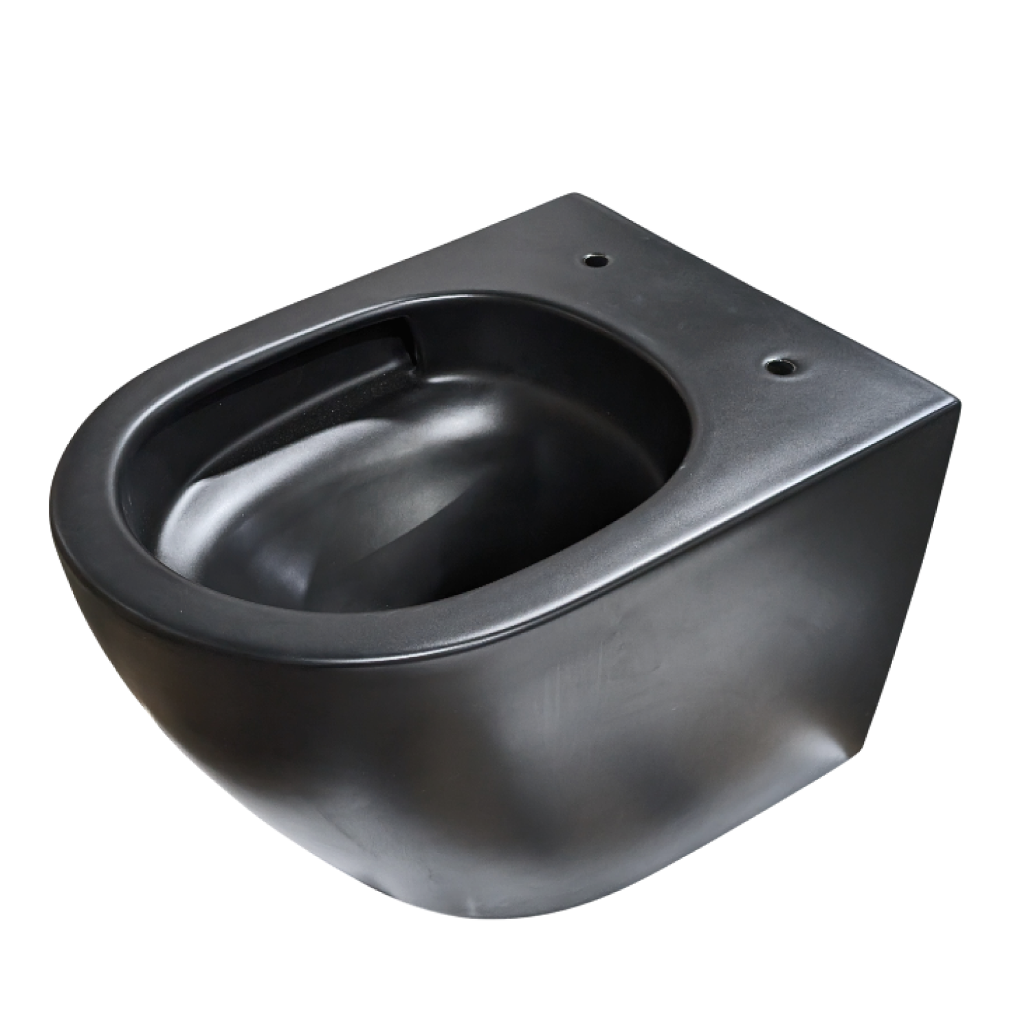 Унитаз Joki Stella T JK1141020MB подвесной, безободковый, смыв Торнадо, с сиденьем микролифт, цвет черный