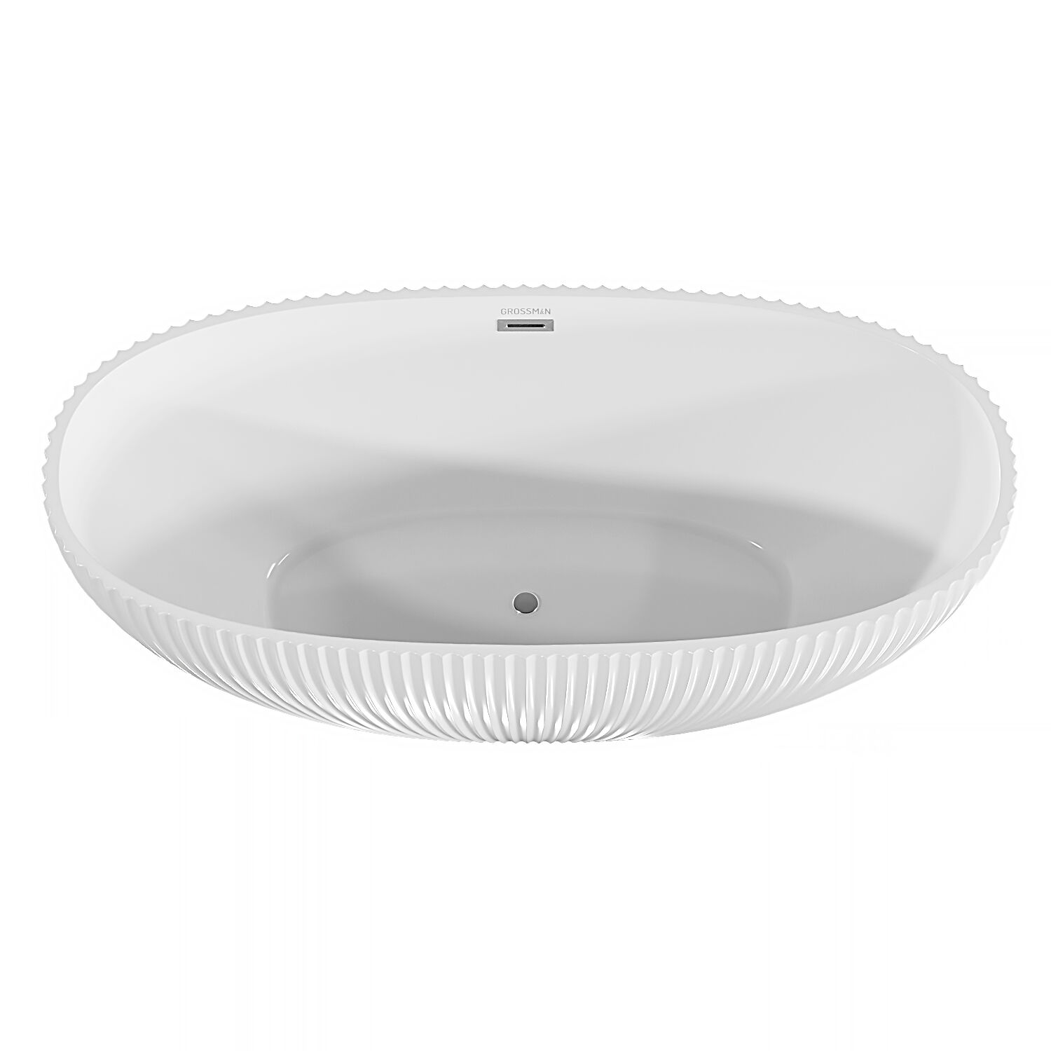 Ванна Grossman Cristal GR-2504F 80х170, цвет белый глянцевый