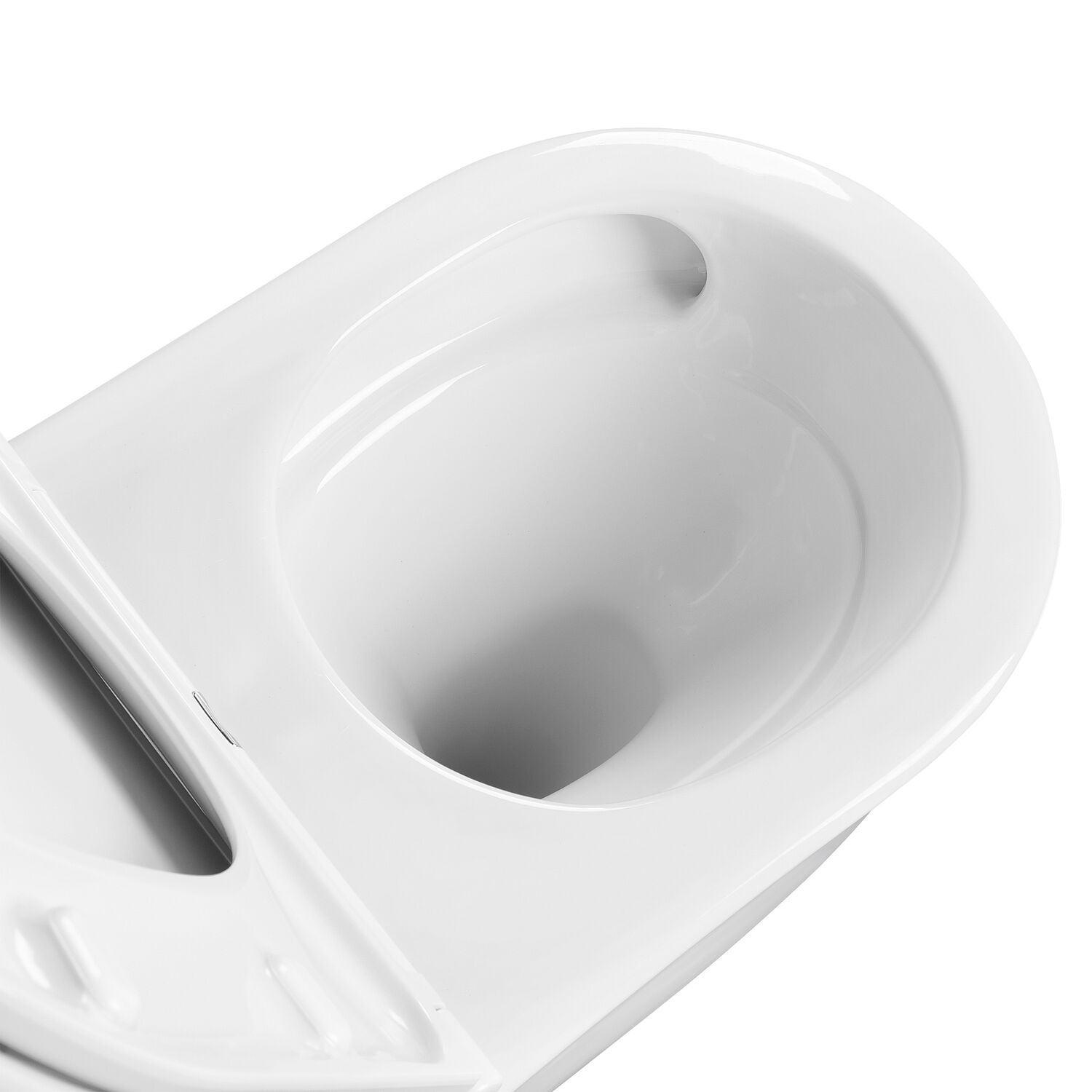 Унитаз Акватек Лея AQ1199Т-00 подвесной, безободковый, смыв Торнадо, с сиденьем микролифт, цвет белый - фото 1