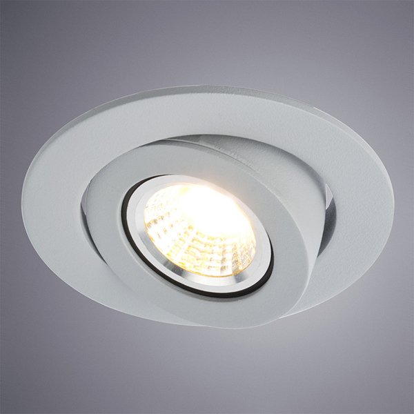 Точечный светильник Arte Lamp Accento A4009PL-1GY, арматура серая, 10х10 см - фото 1