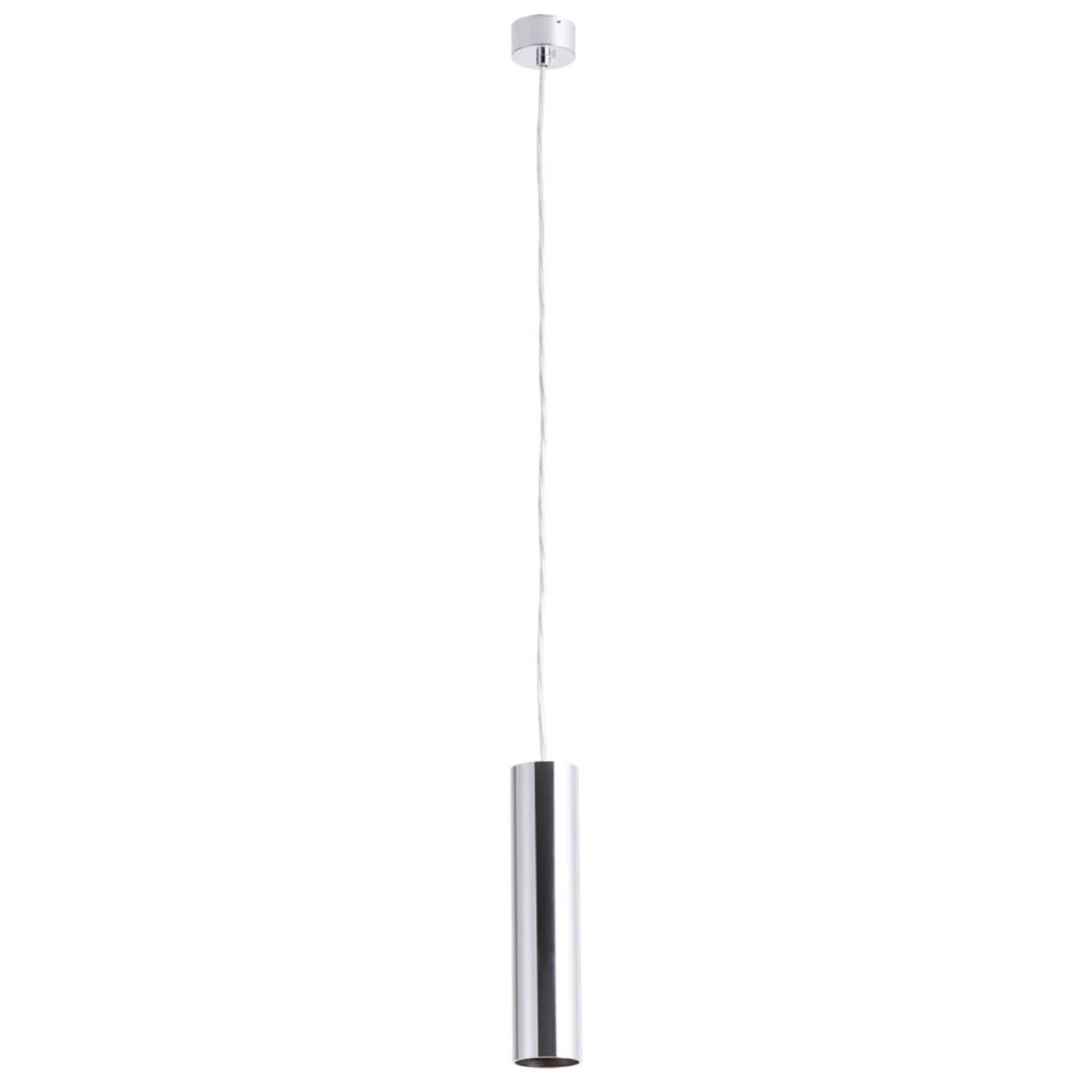 Точечный подвесной светильник Arte Lamp Sirius A1524SP-1CC, арматура хром, плафон алюминий хром