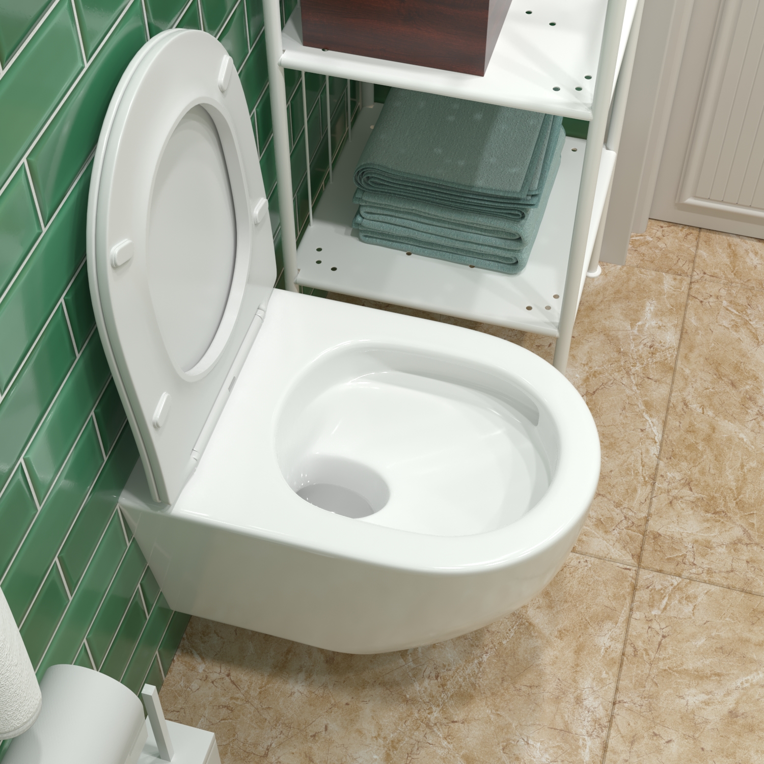 Комплект: Инсталляция Grohe 4 в 1 38929000 кнопка хром+Stella XL T JK0011011 белый унитаз, смыв торнадо - фото 1