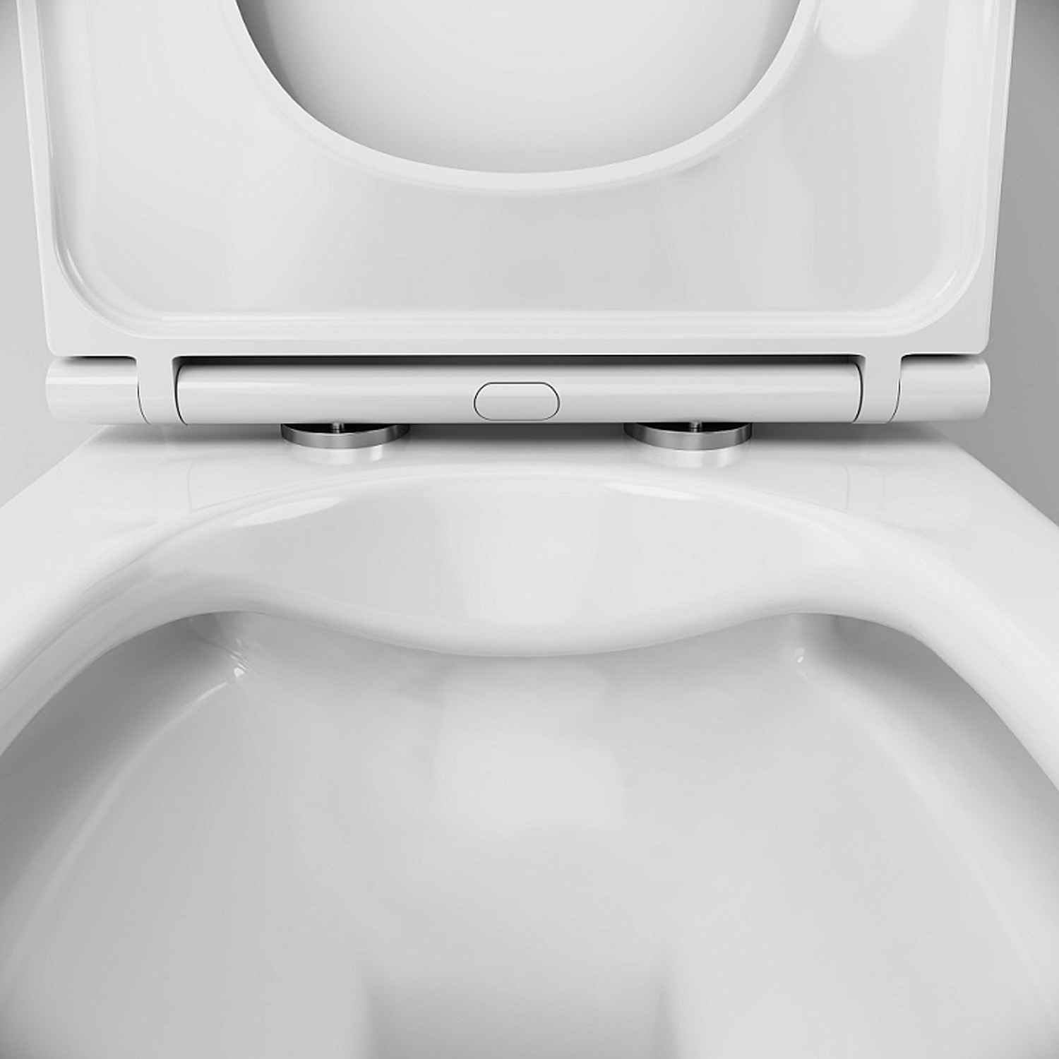 Унитаз-моноблок AM.PM Func C8F8900SC напольный, безободковый, с сиденьем микролифт, цвет белый - фото 1