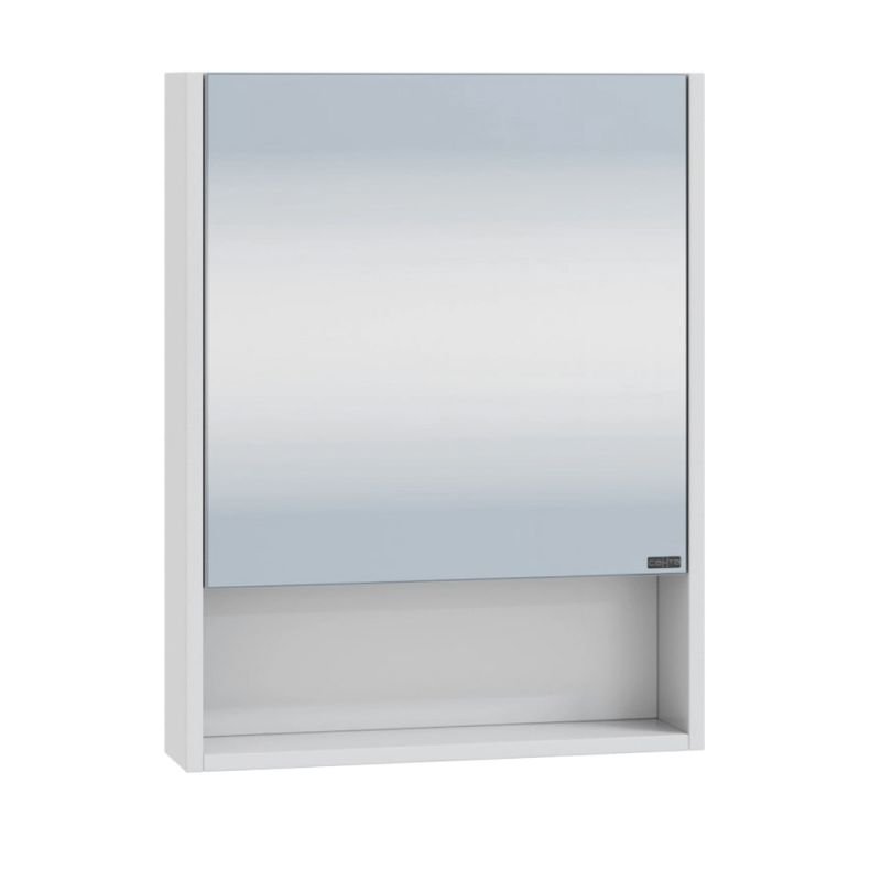 Мебель для ванной Санта Сити 50 напольная, с дверцами, цвет белый