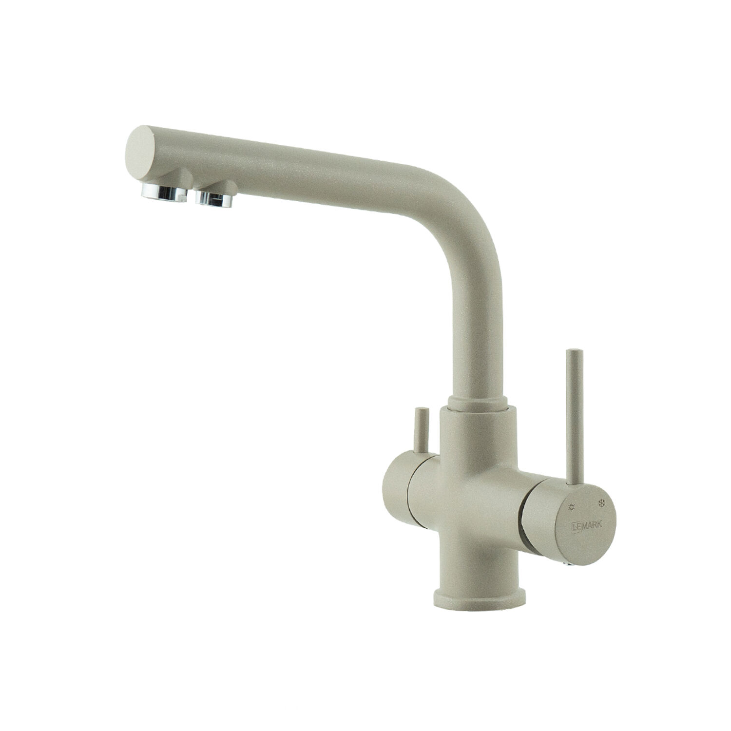 Смеситель Lemark Comfort LM3061PGR для кухни, под фильтр, цвет серый