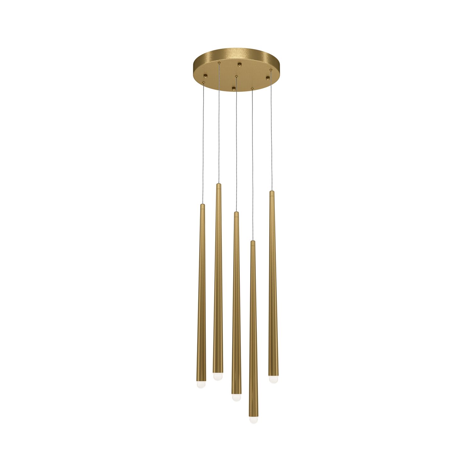 Подвесной светильник Maytoni Cascade MOD132PL-L30BSK, арматура латунь, плафон алюминий латунь