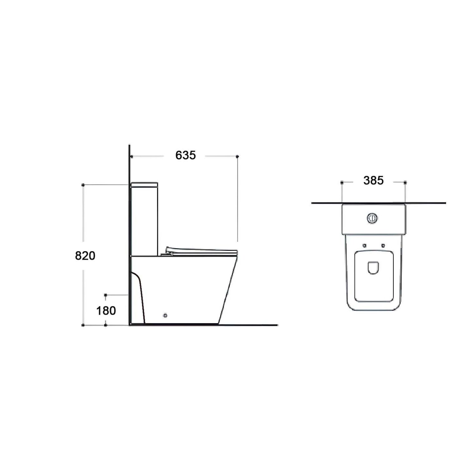 Унитаз-компакт Акватек Либра AQ1263NT-00 напольный, безободковый, смыв Торнадо, с сиденьем микролифт, цвет белый - фото 1