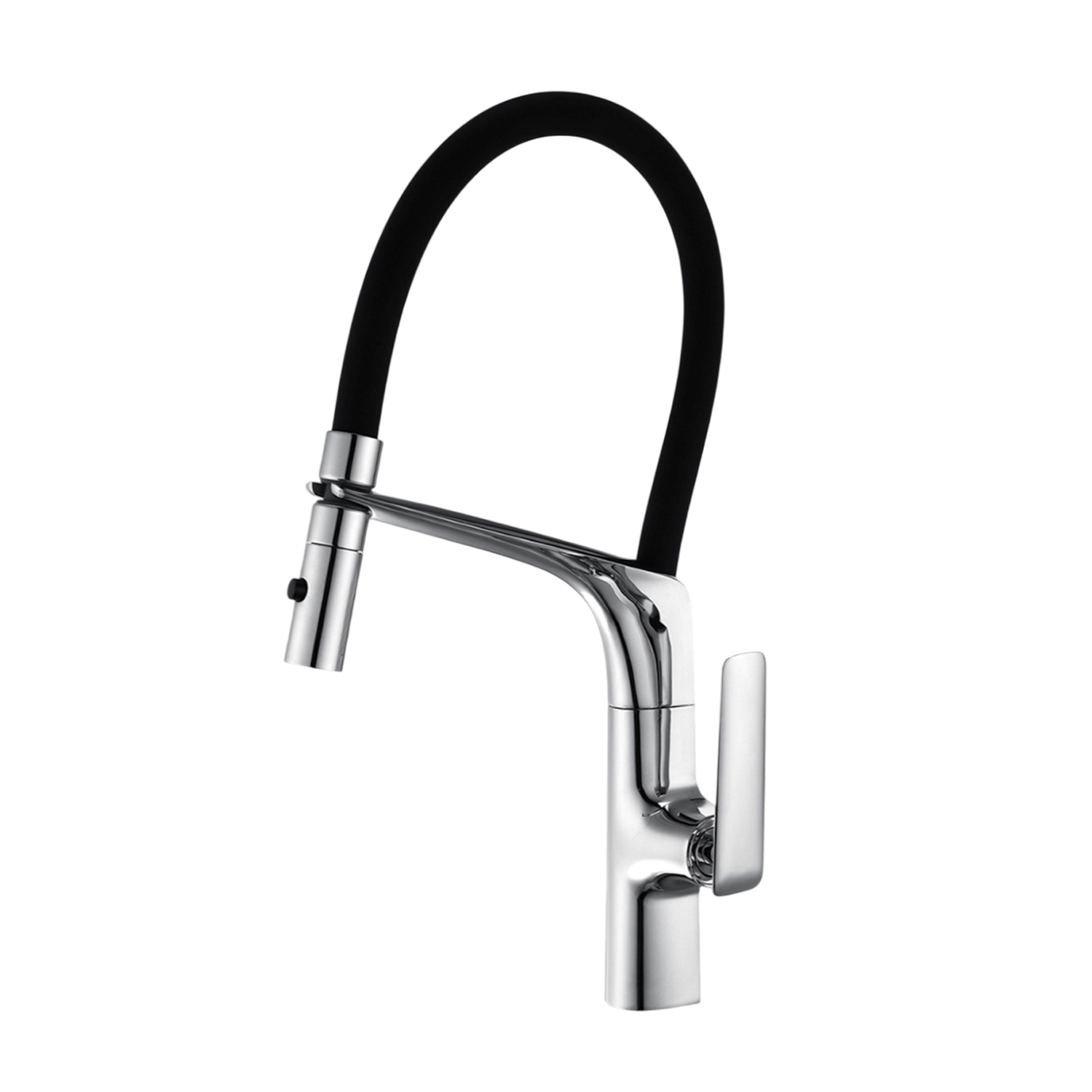 Смеситель Vincea VKF-115CH для кухни, с гибким изливом, цвет хром