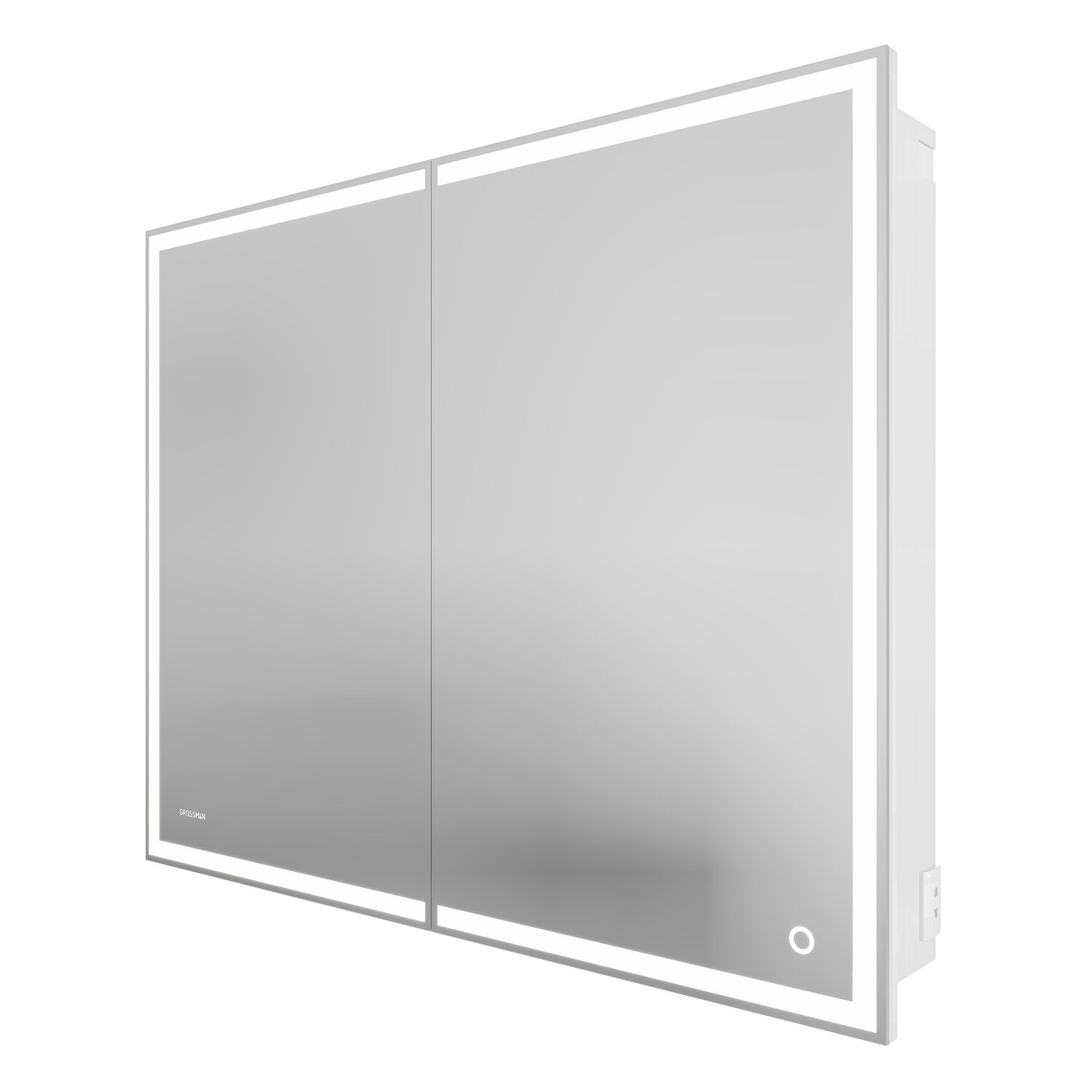 Шкаф-зеркало Grossman Меркадо 100, с подсветкой