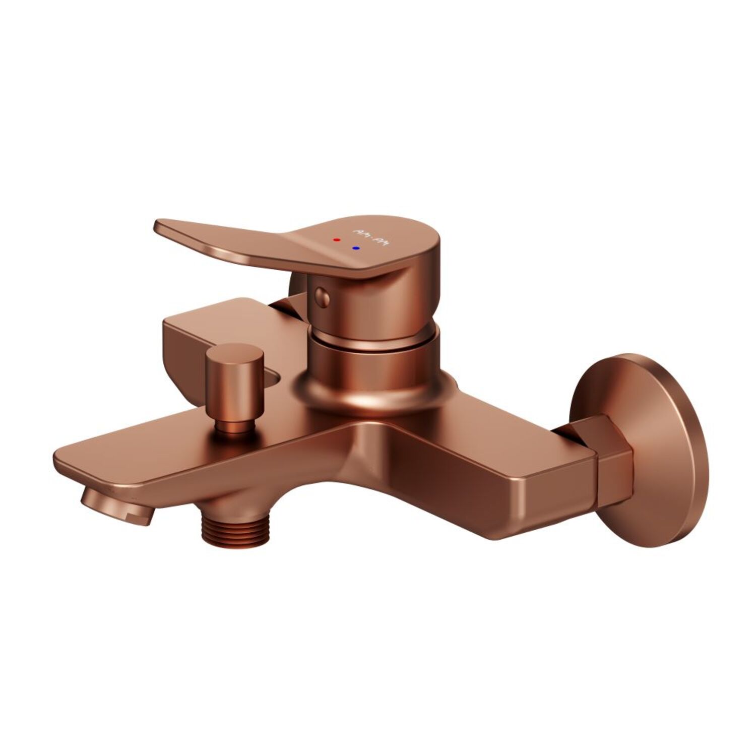 Смеситель AM.PM X-Joy F85A10044 X-Joy для ванны с душем, цвет розовое золото