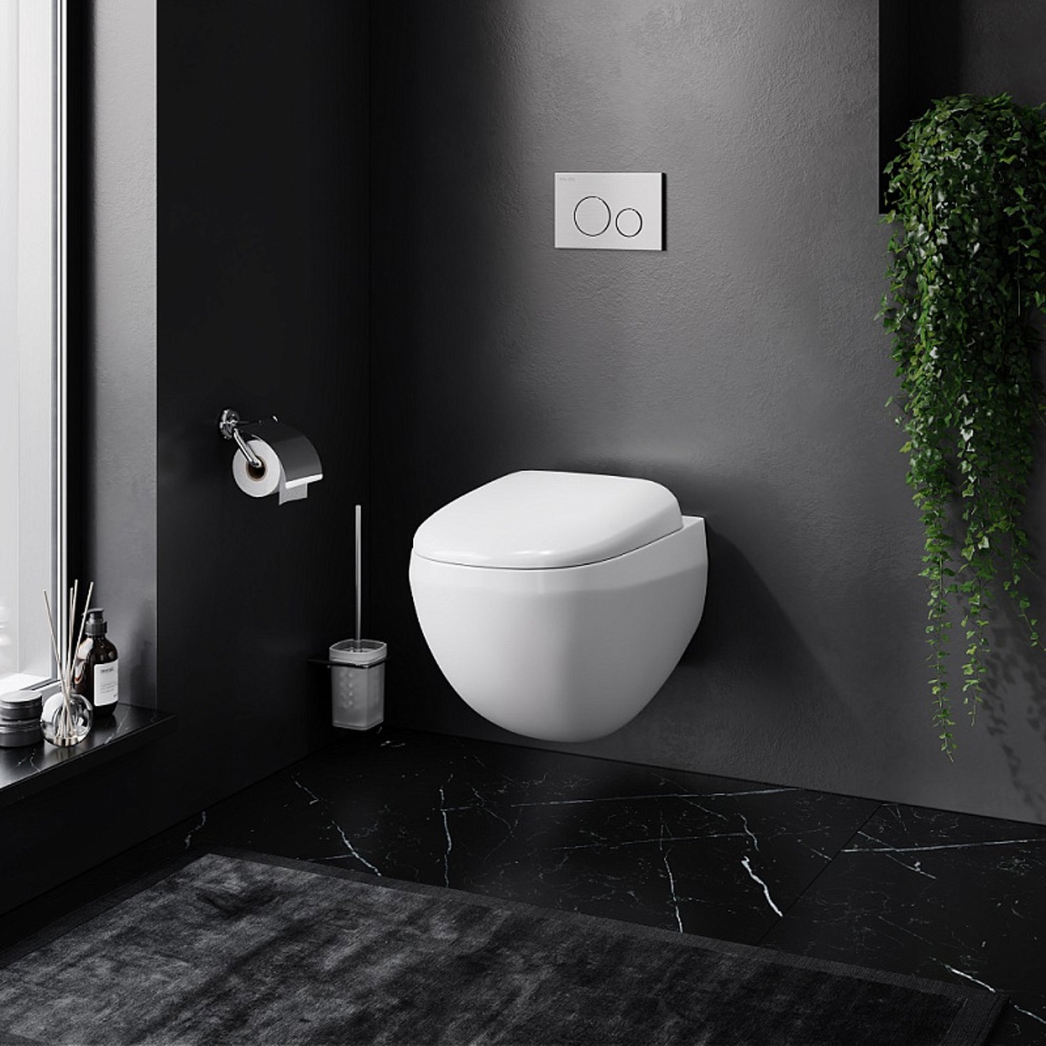 Унитаз AM.PM Sensation C301700WH FlashClean подвесной, безободковый, цвет белый