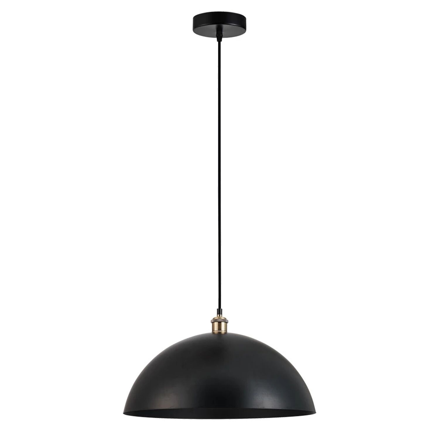 Подвесной светильник Arte Lamp Cappello A7056SP-1BK, арматура черный, плафон металл черный