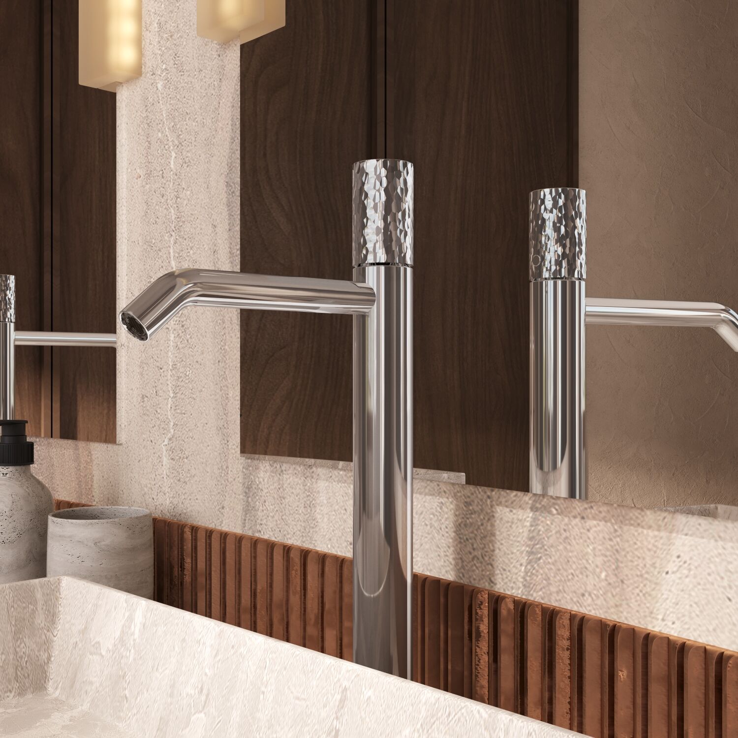 Смеситель Vincea Aura VBF-6AU2CH для раковины, цвет хром - фото 1